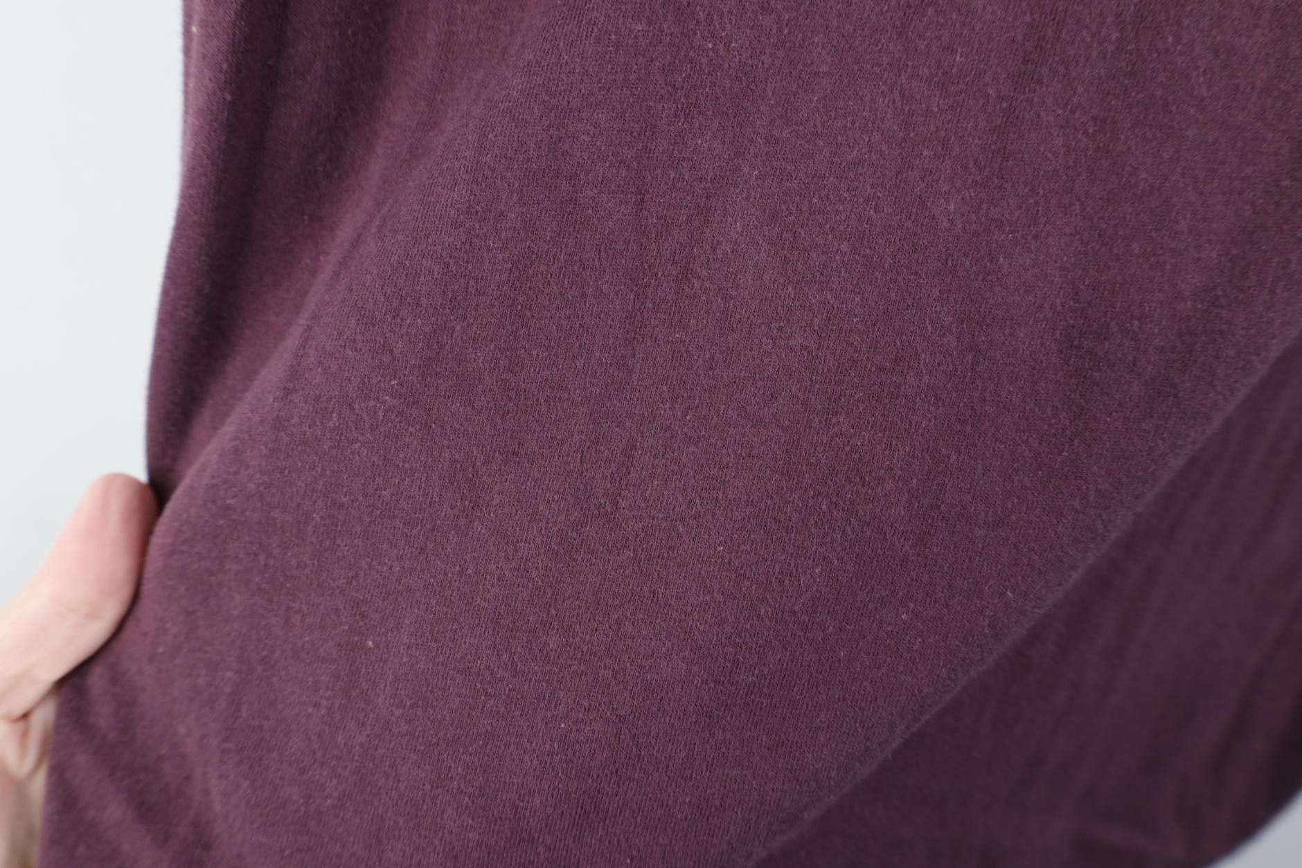 Vintage Vintage 90s Streetwear Long Sleeve Henley T-Shirt Purple Size US L / EU 52-54 / 3 - 6 Thumbnail