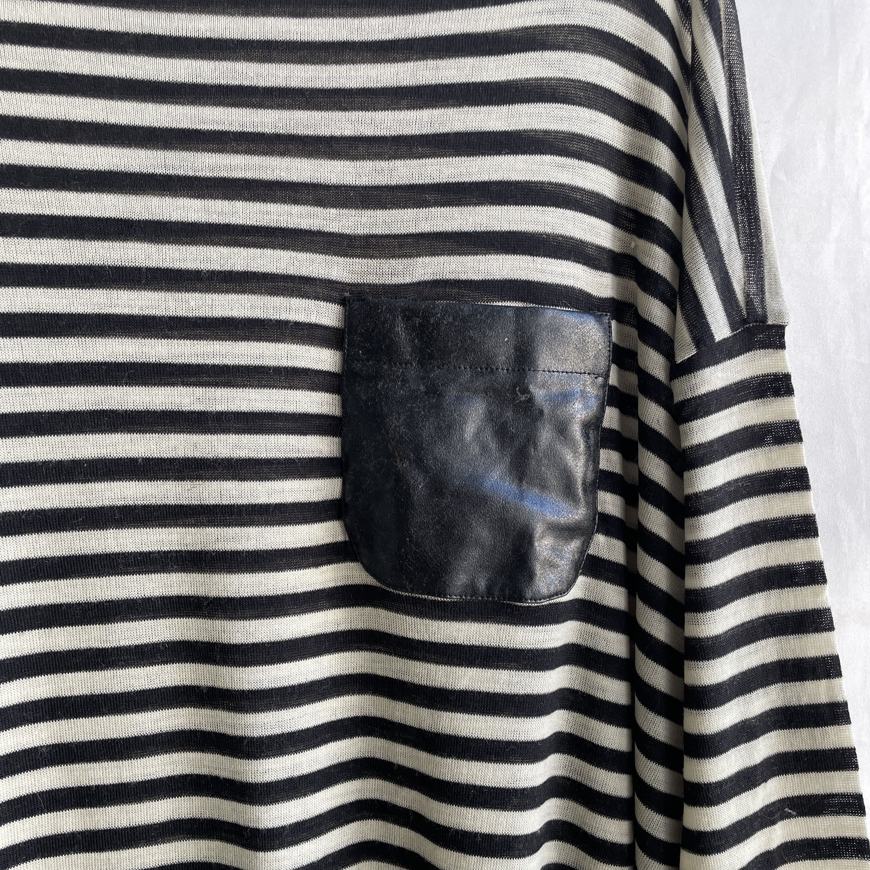 Other Jucca Women Striped Fleece Wool Oversized Lighweight Sweater Size M / US 6-8 / IT 42-44 - 6 Thumbnail