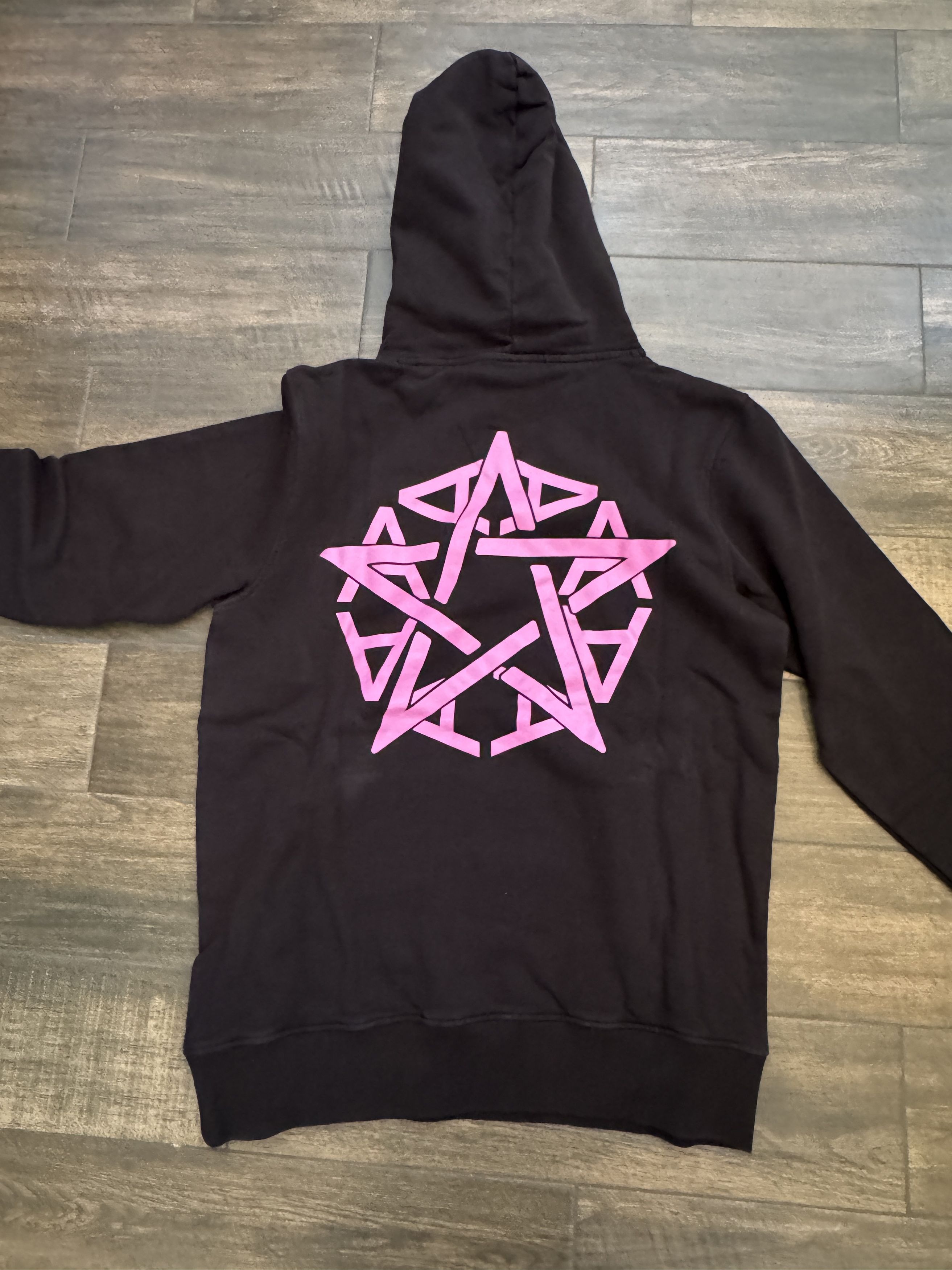 1017 ALYX 9SM Destroy Lonely x ALYX Logo Hoodie Black Opium Size US XL / EU 56 / 4 - 2 Thumbnail