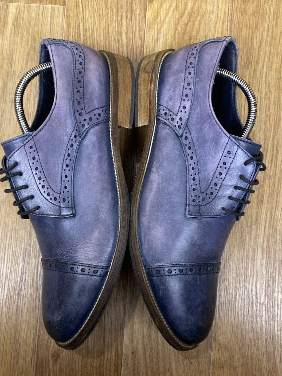 Other Andrea Nobile Italian Luxury Oxford Shoes Beautiful Patina Size US 11 / EU 44 - 5 Thumbnail
