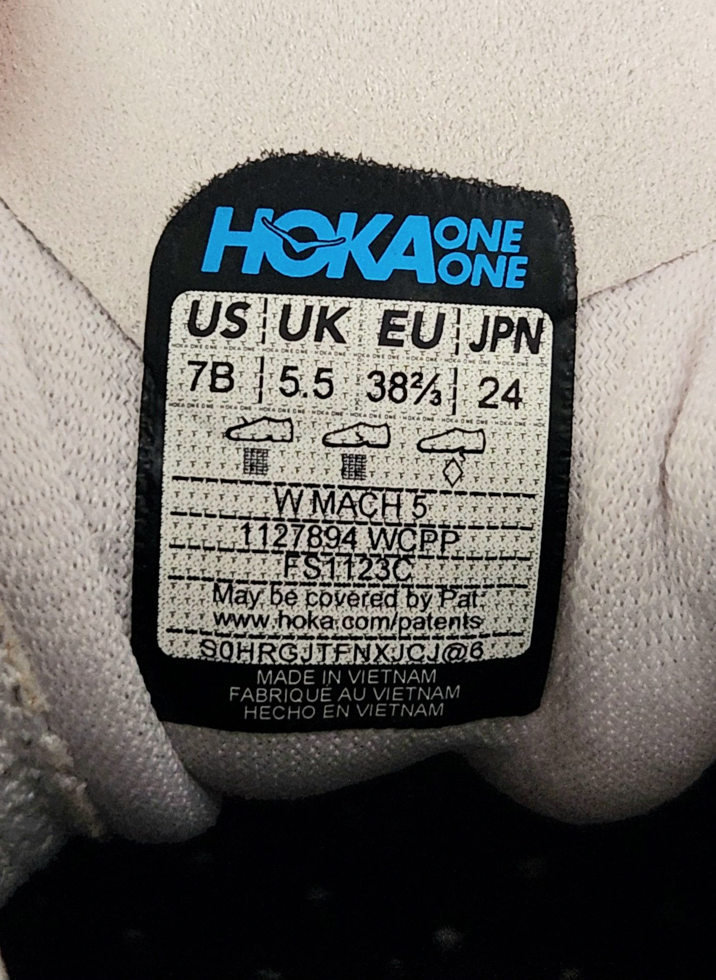 Hoka Hokan One Mach 5 Running Shoes Women's 1127894 size 7 B Size US 7 / IT 37 - 12 Thumbnail
