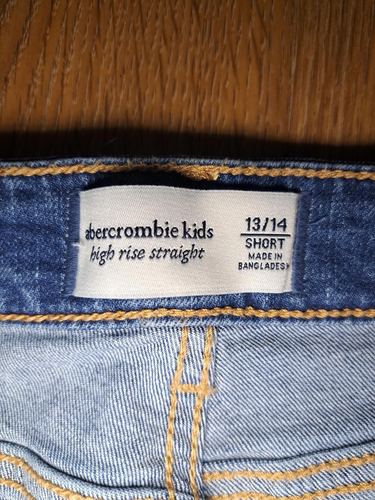 Other Abercrombie & Fitch Jeans Kids 13/14 Shorts Blue Cotton Size 24" / US 00 / IT 34 - 3 Thumbnail