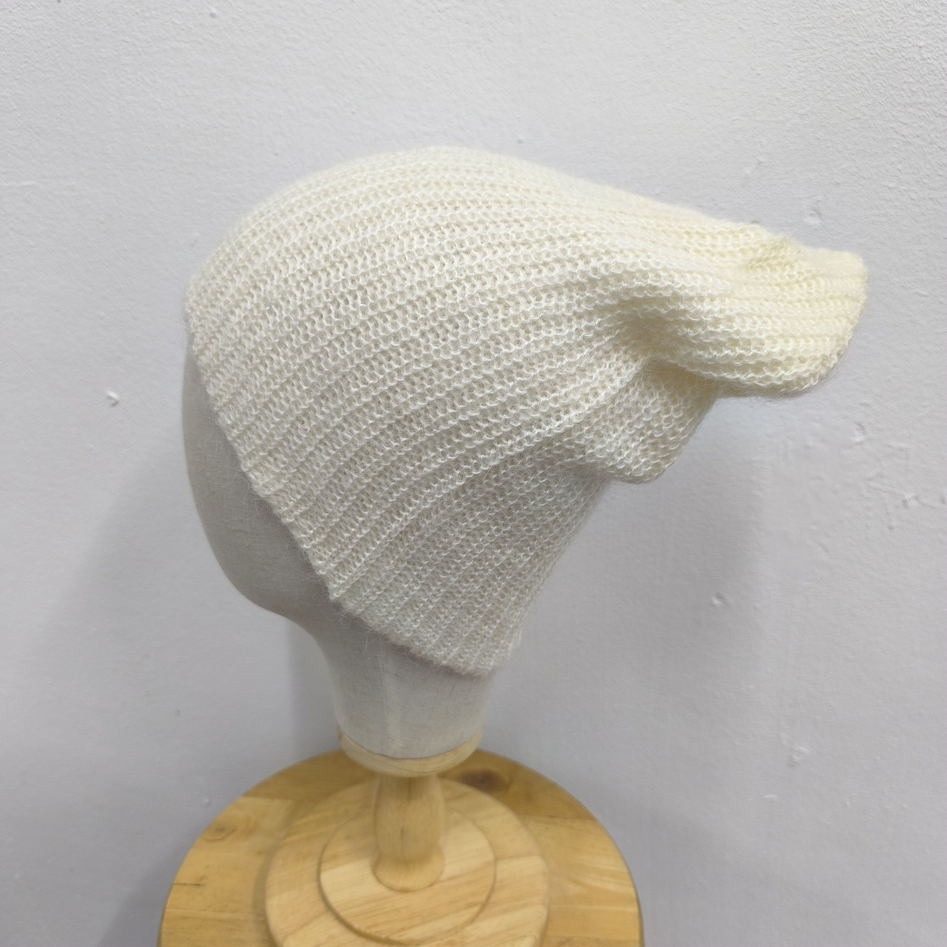 Japanese Brand 🌟Japanese brand flash report fur long pull on beanie hat Size ONE SIZE - 3 Thumbnail