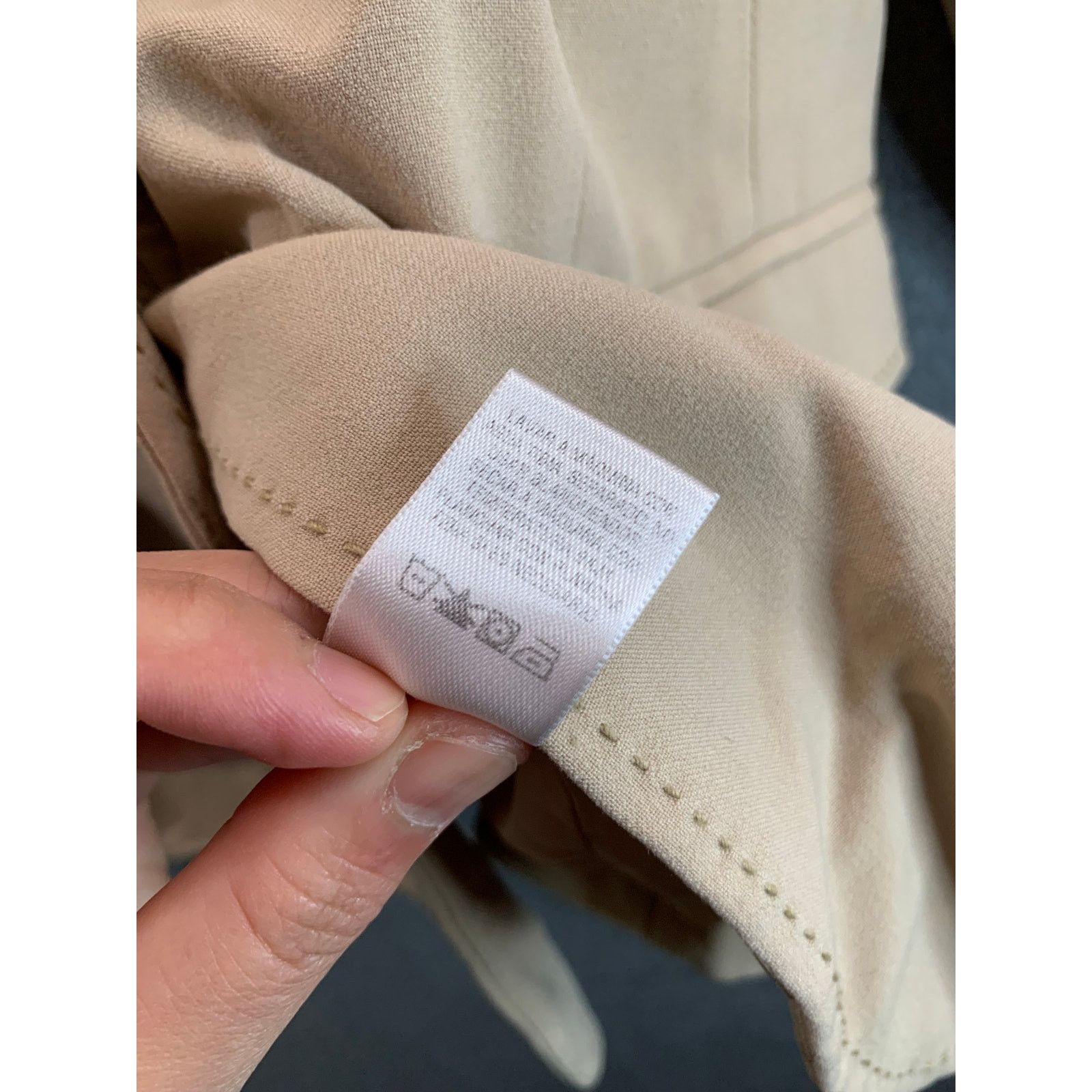 Other Apostrophe Suits Womens Size 12 Cream Formal Top Blazer Size L / US 10 / IT 46 - 8 Thumbnail