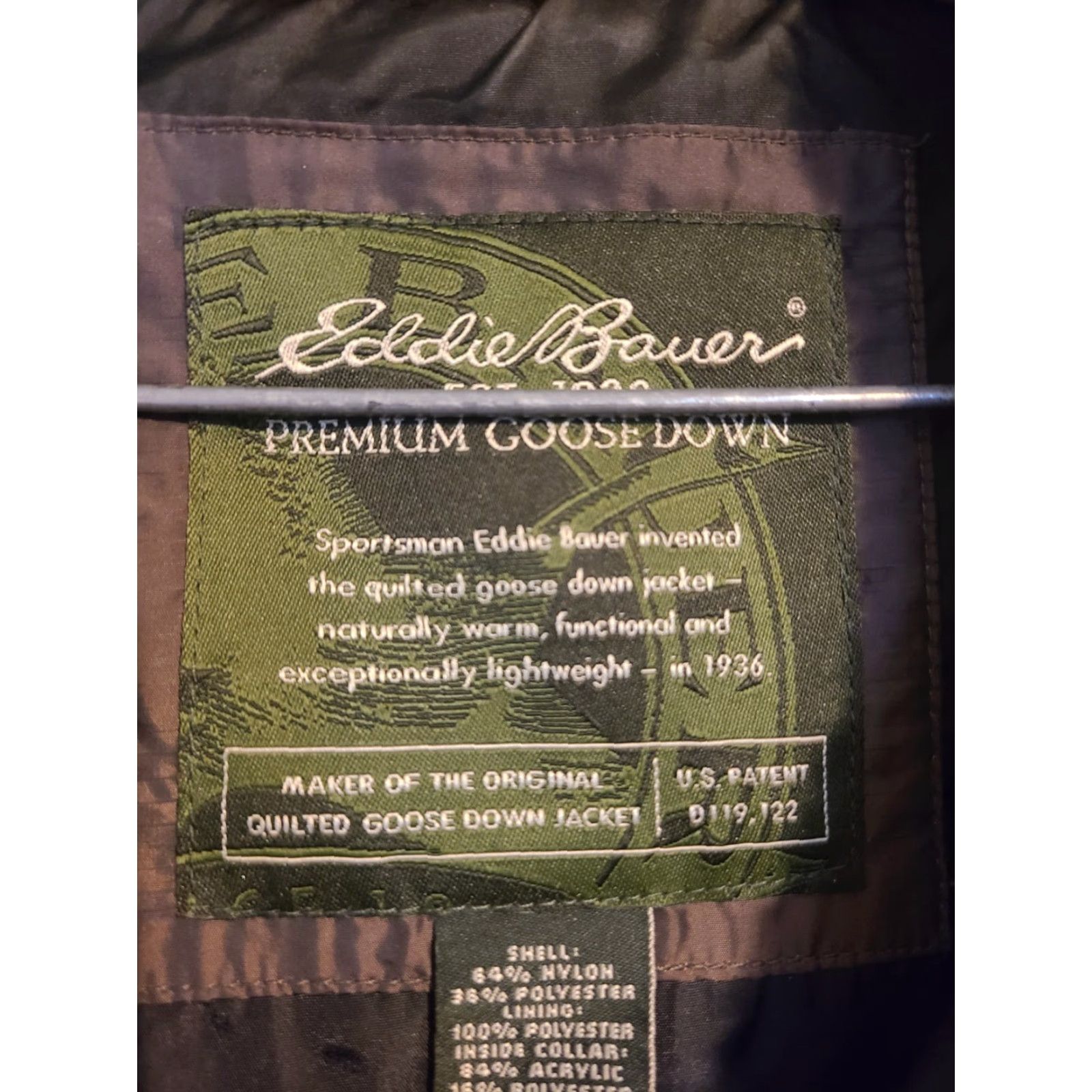 Eddie Bauer Eddie Bauer Womens XS Down Puffer Vest Brown Faux Fur Lined Collar See Photos Size L / US 10 / IT 46 - 5 Thumbnail