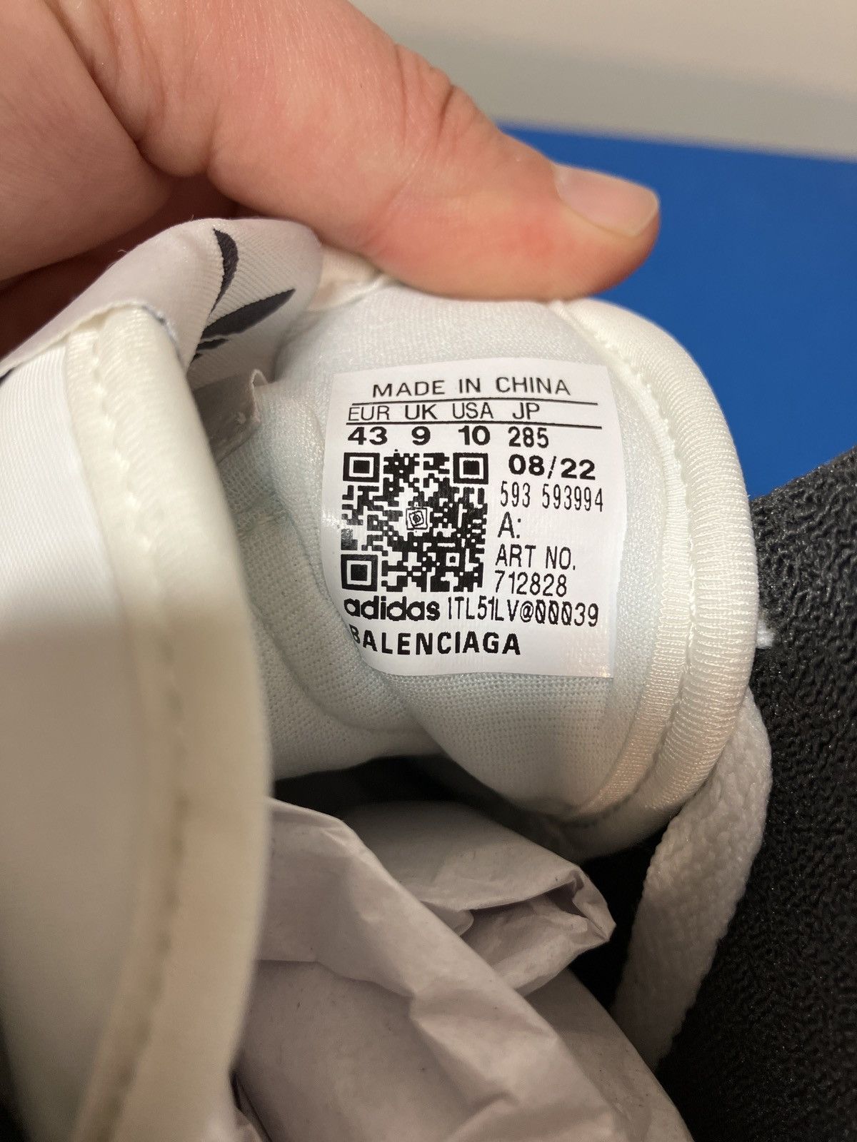 Adidas × Balenciaga Track Hike Sneakers - New Size US 10 / EU 43 - 6 Thumbnail