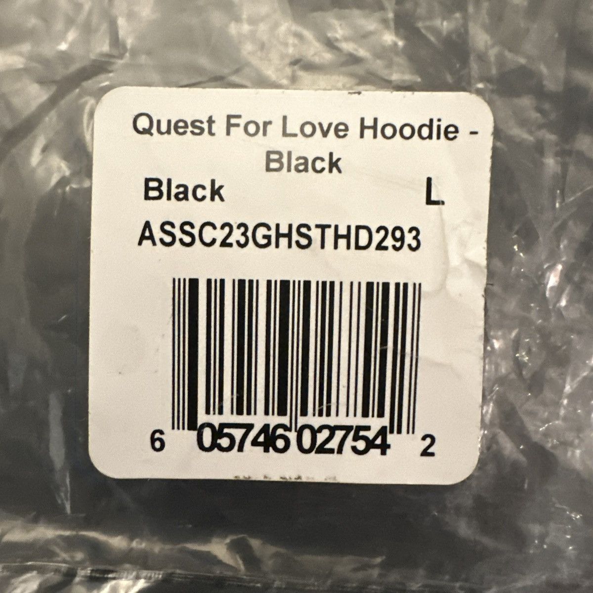 Anti Social Social Club Anti Social Social Club Quest For Love Black Hoodie L ASSC Size US L / EU 52-54 / 3 - 6 Thumbnail
