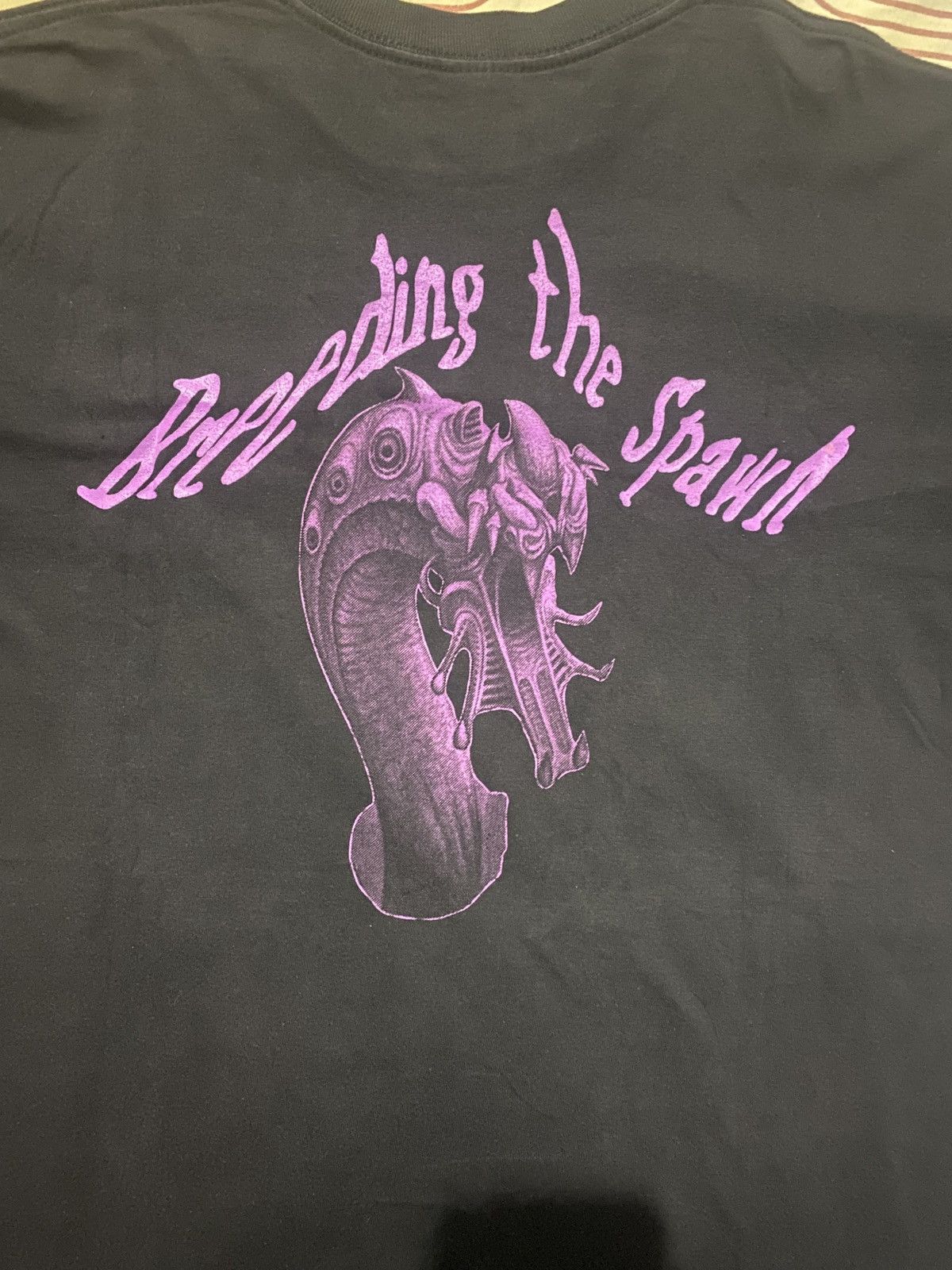 Band Tees Rare Vintage Suffocation Breeding The Spawn Brutal Band Tee Size US L / EU 52-54 / 3 - 7 Thumbnail