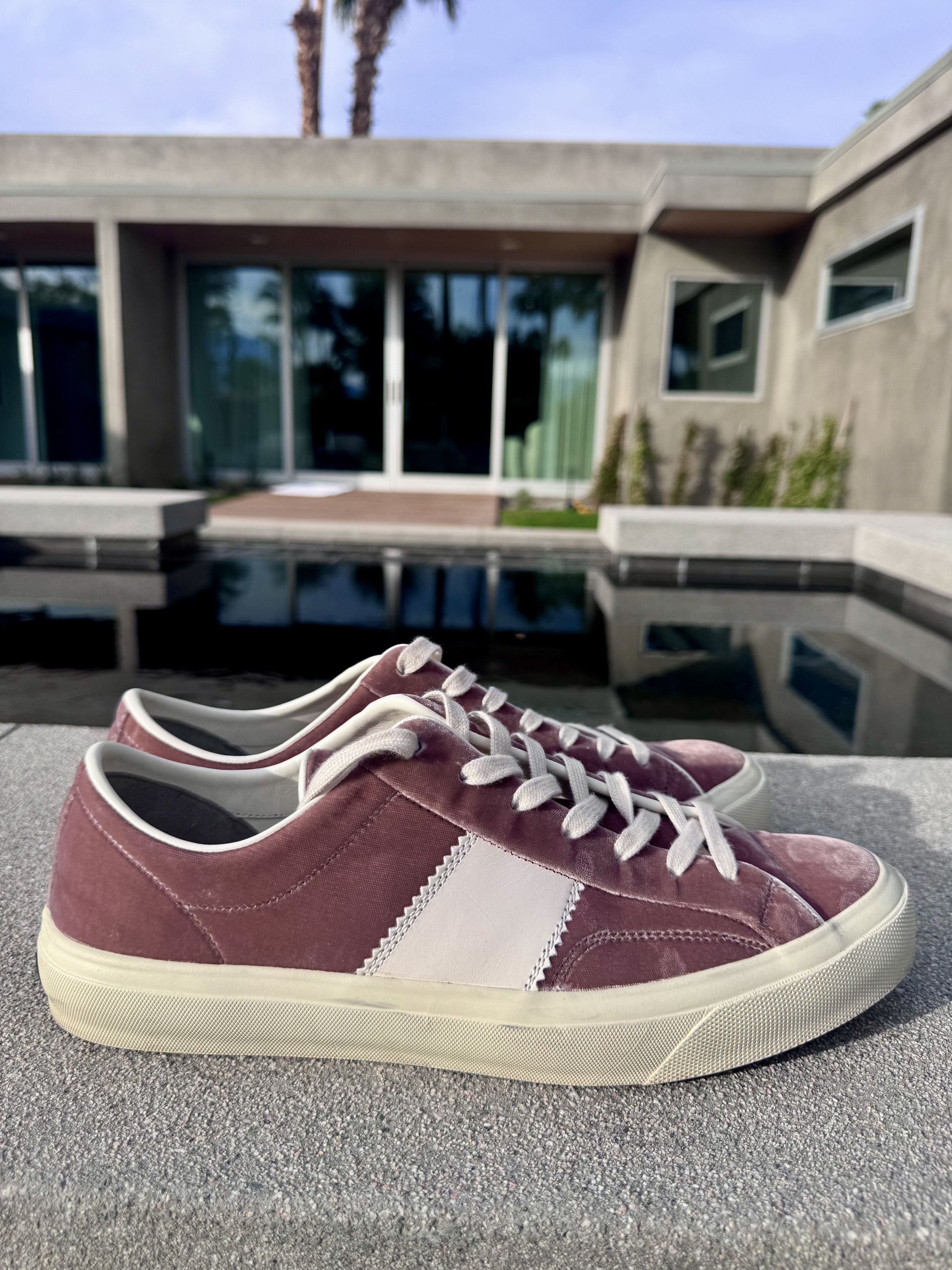 Tom Ford Tom Ford Velvet Sneakers Size US 11 / EU 44 - 2 Thumbnail