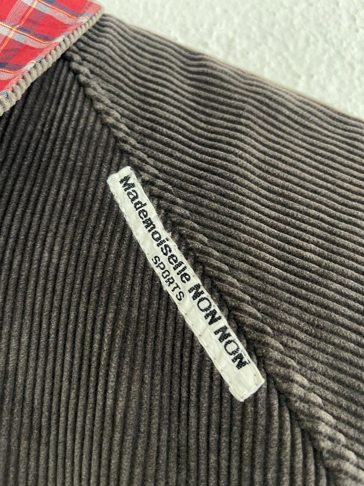Mademoiselle Non Non Mademoiselle Non Non Sports Corduroy Reversible Jacket Size US M / EU 48-50 / 2 - 3 Thumbnail