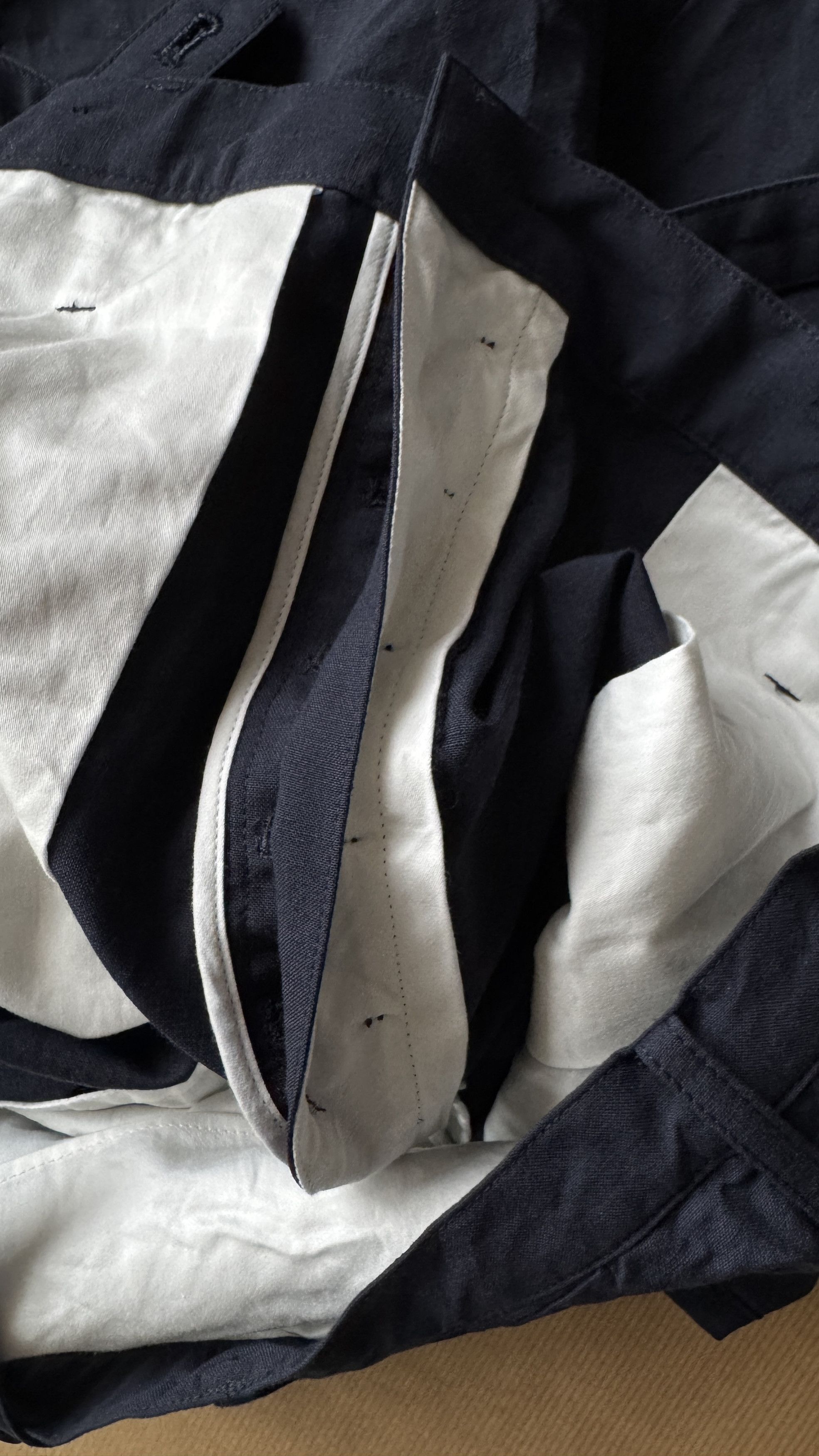Visvim aa . 2 . as new . TRAVAILLER WOOL LINEN BRACES PANTS(W / L) Size US 34 / EU 50 - 9 Thumbnail