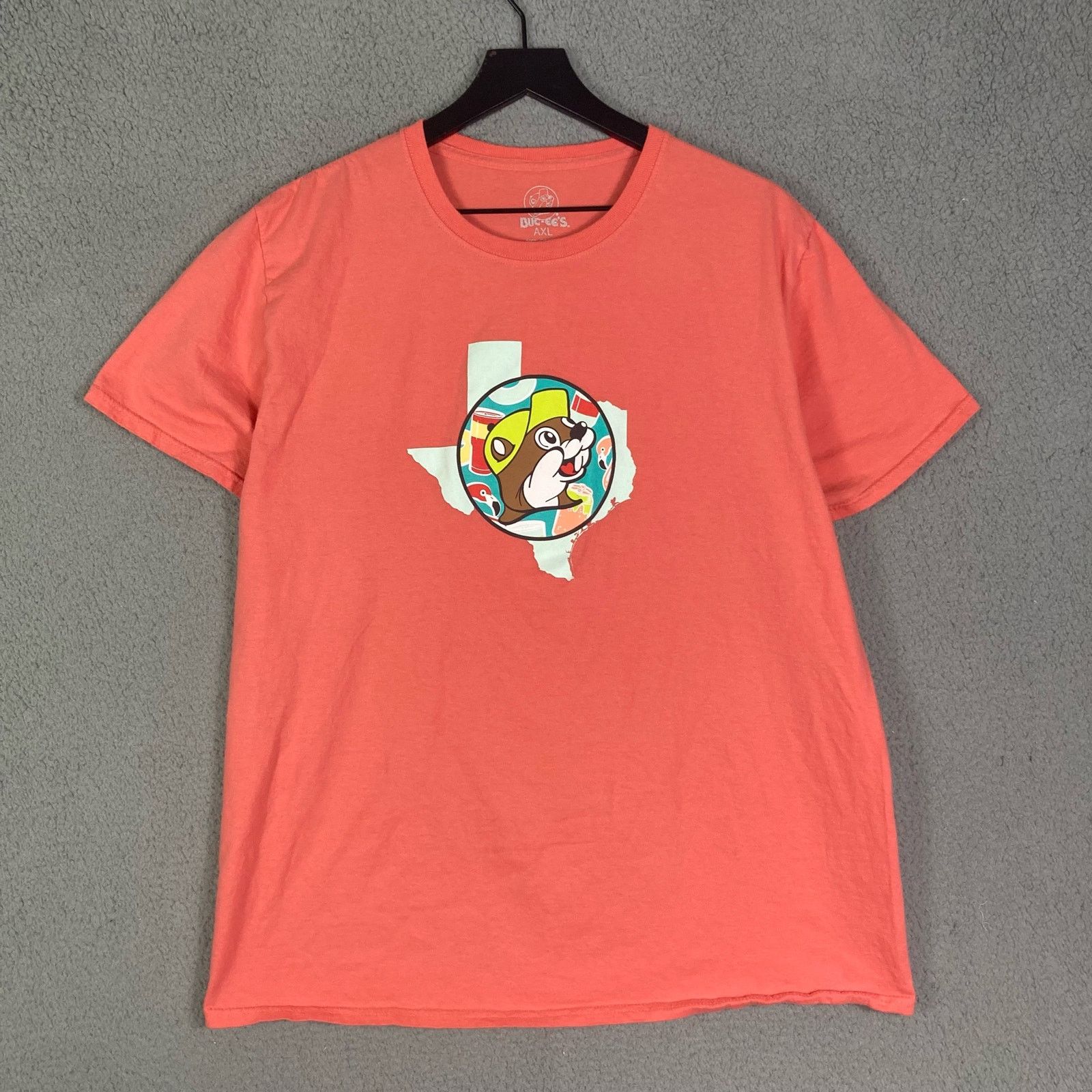 Other Buc-ee's Float Texas Rivers Graphic T-Shirt Small Coral Size US S / EU 44-46 / 1 - 3 Thumbnail