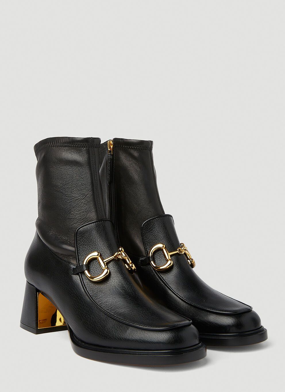 Gucci o1s1wg110125 Boots With Horsebit in Black Size US 10 / IT 40 - 2 Thumbnail