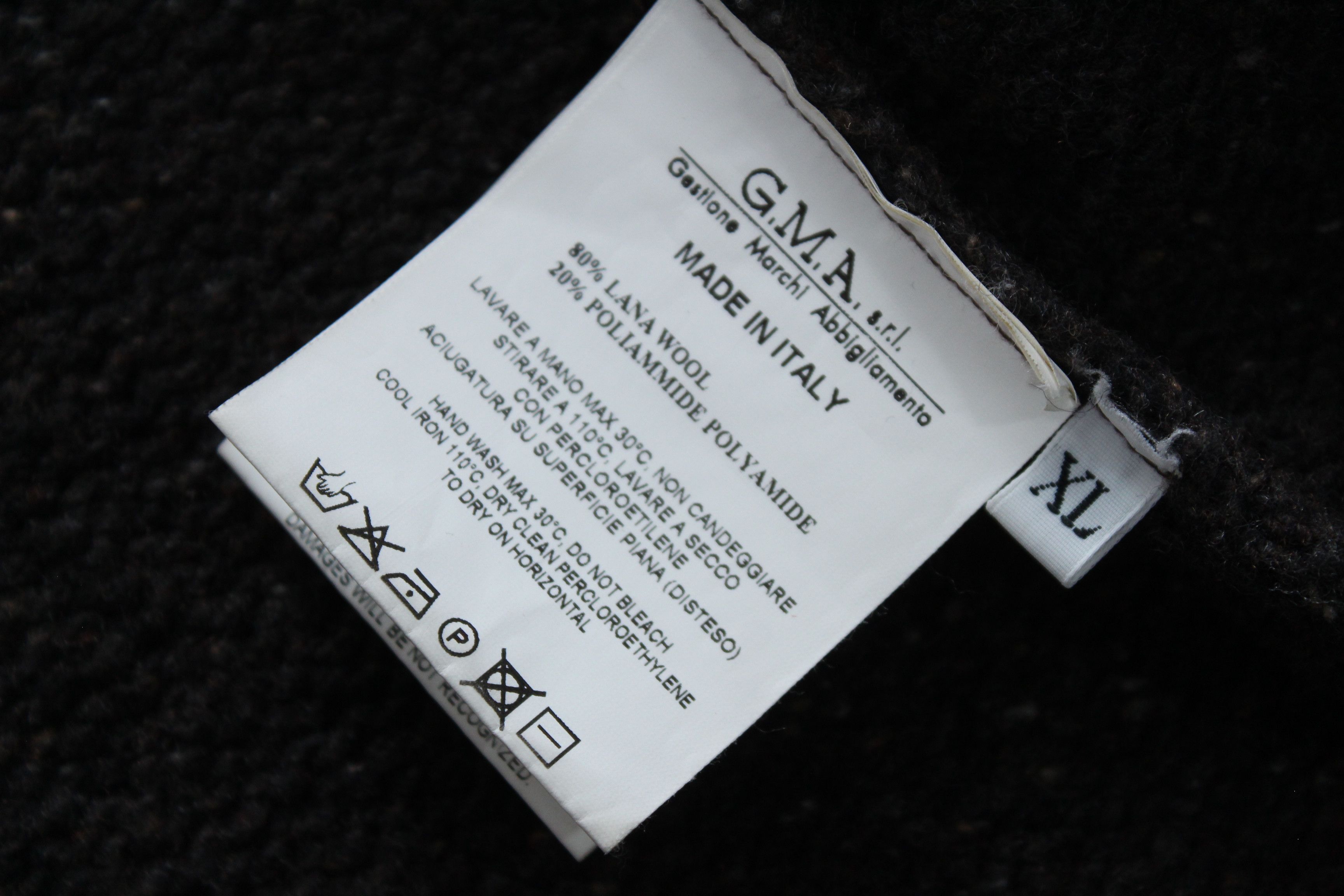 Messagerie Messagerie Cardigan Mens Size XL Made In Italy Size US XL / EU 56 / 4 - 8 Thumbnail