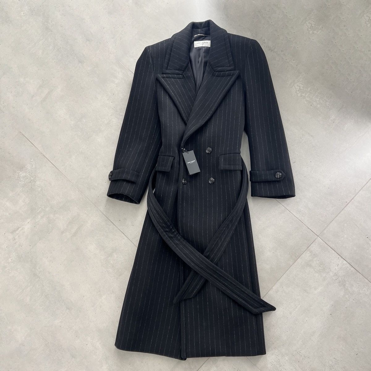 Saint Laurent Paris Saint Laurent Overcoat in Large Size US L / EU 52-54 / 3 - 2 Thumbnail