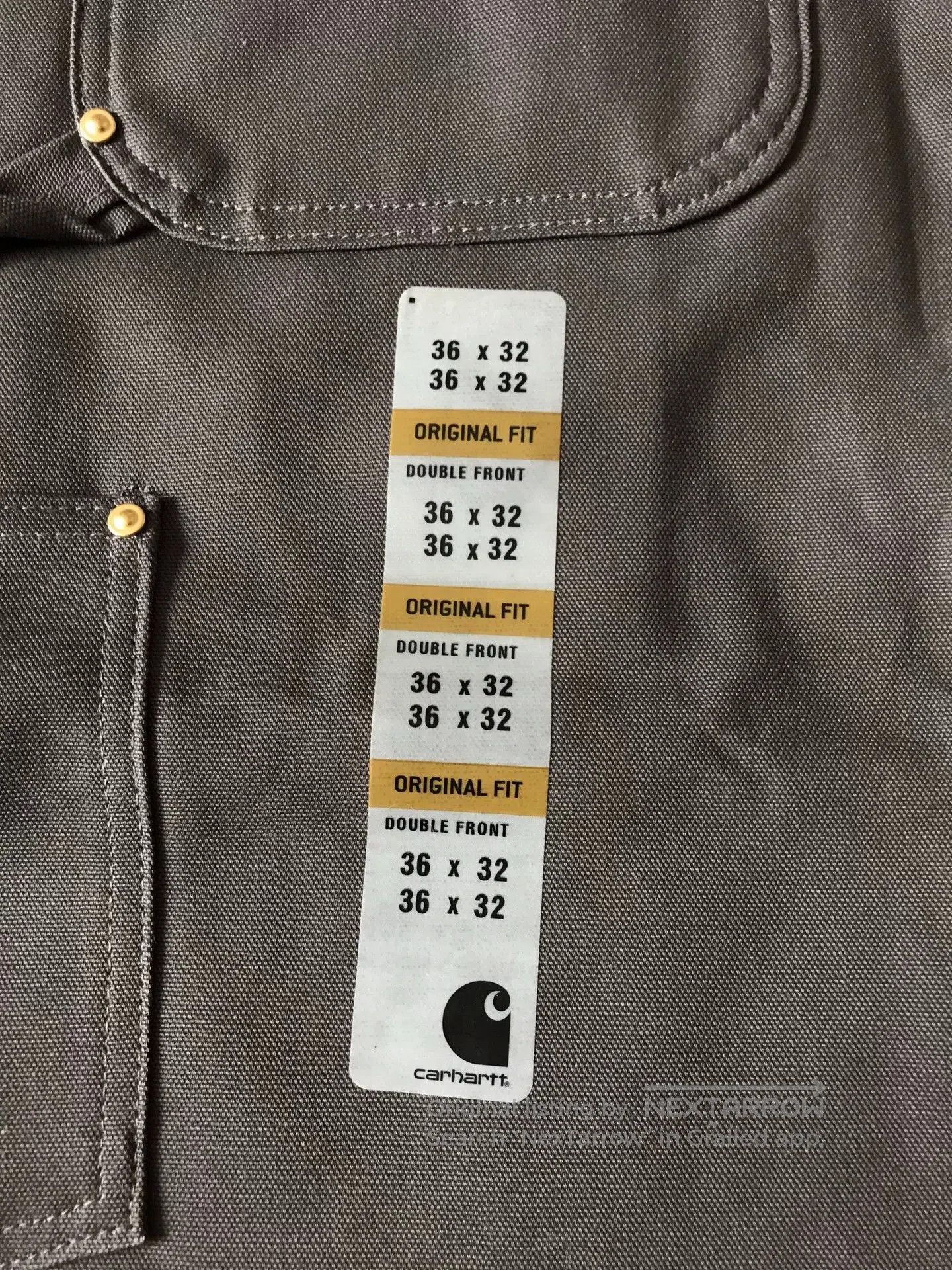 Carhartt Carhartt B01 125th Anniversary Canvas Work Pants. Size US 36 / EU 52 - 7 Thumbnail