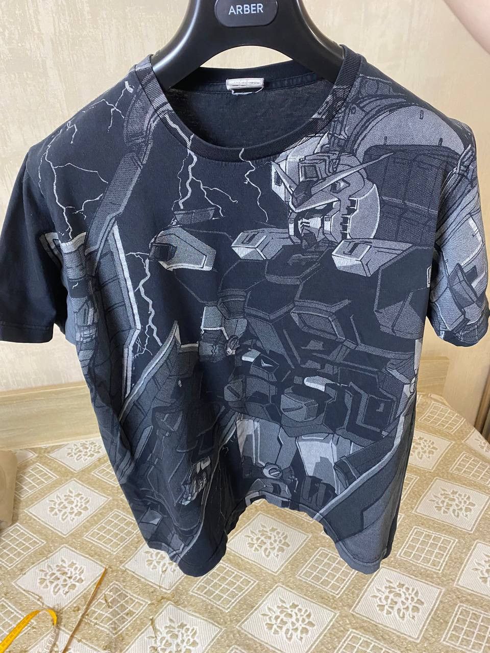 Anime 🔥 Mobile Suit Gundam Thunderbolt Full Armor Anime T Shirt Size US XL / EU 56 / 4 - 6 Thumbnail