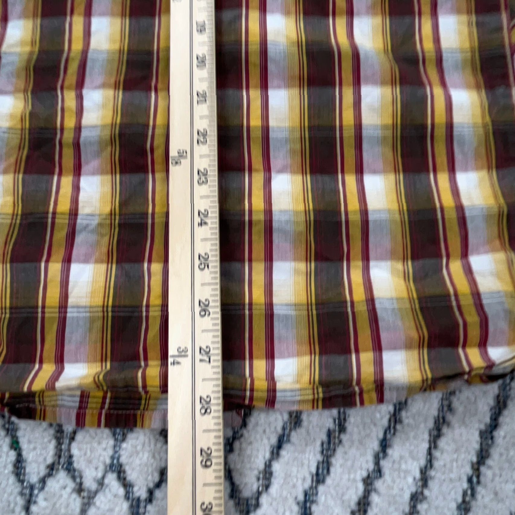 Prana prAna Shirt Men XL Brown Yellow Pearl Button Up Plaid Western Casual Shirt XLL Mens Size US XL / EU 56 / 4 - 7 Thumbnail