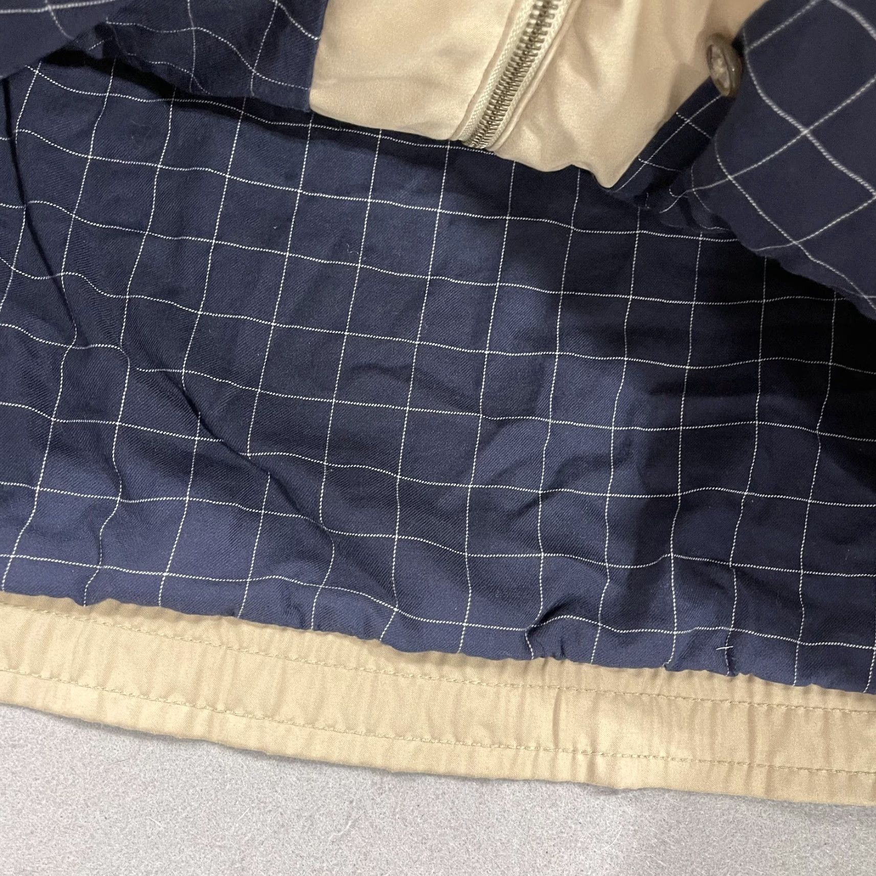 Polo Ralph Lauren VINTAGE Polo Ralph Lauren Jacket Mens 5XB Big Beige Lined Bomber Pony Full Zip Classic Size US XXL / EU 58 / 5 - 6 Thumbnail