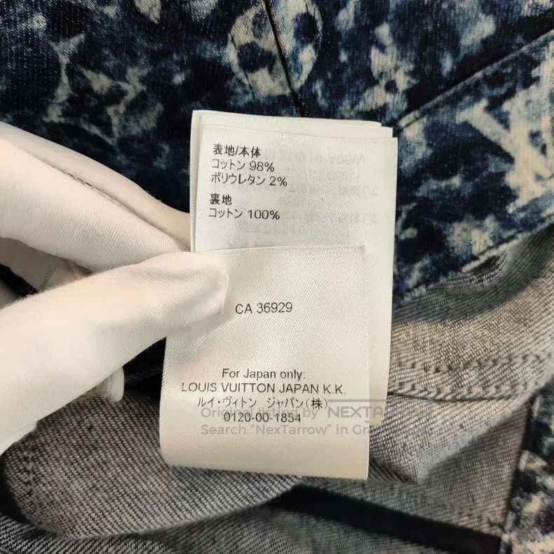 Louis Vuitton Louis Vuitton Full print presbyopic denim jacket Size US S / EU 44-46 / 1 - 8 Thumbnail