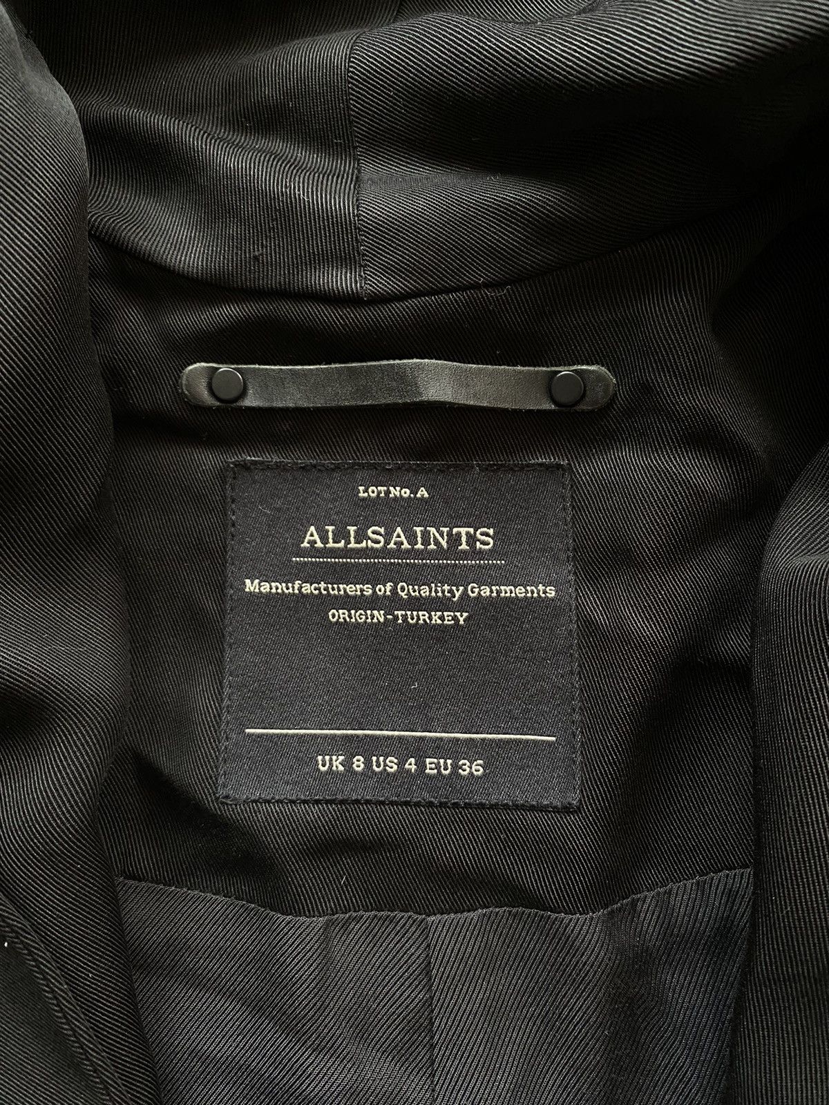 Allsaints Allsaints Japan Style Oversize Mantle kimono Jacket Size US S / EU 44-46 / 1 - 12 Thumbnail