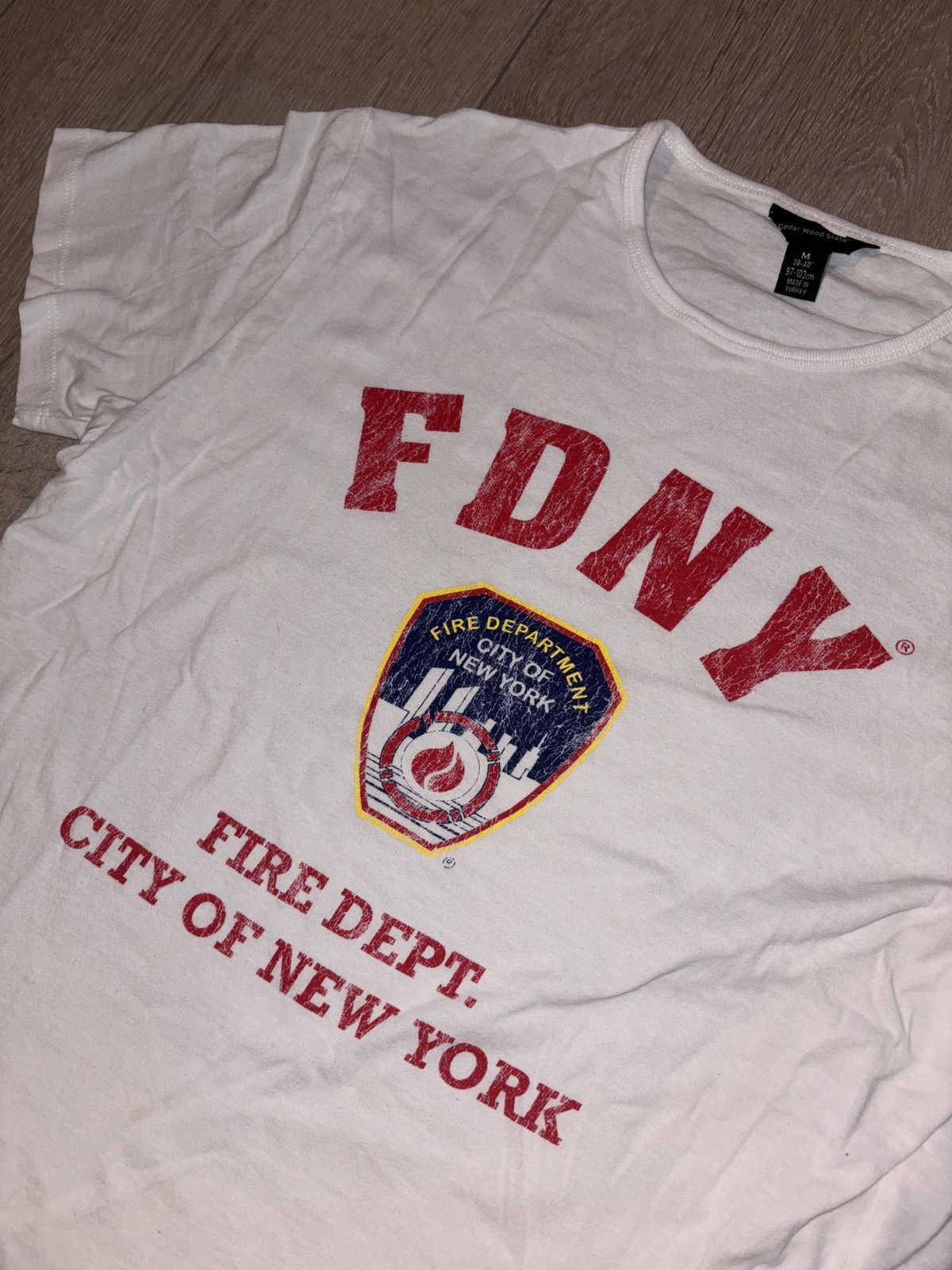 Vintage Vintage FDNY tee Size US S / EU 44-46 / 1 - 2 Thumbnail