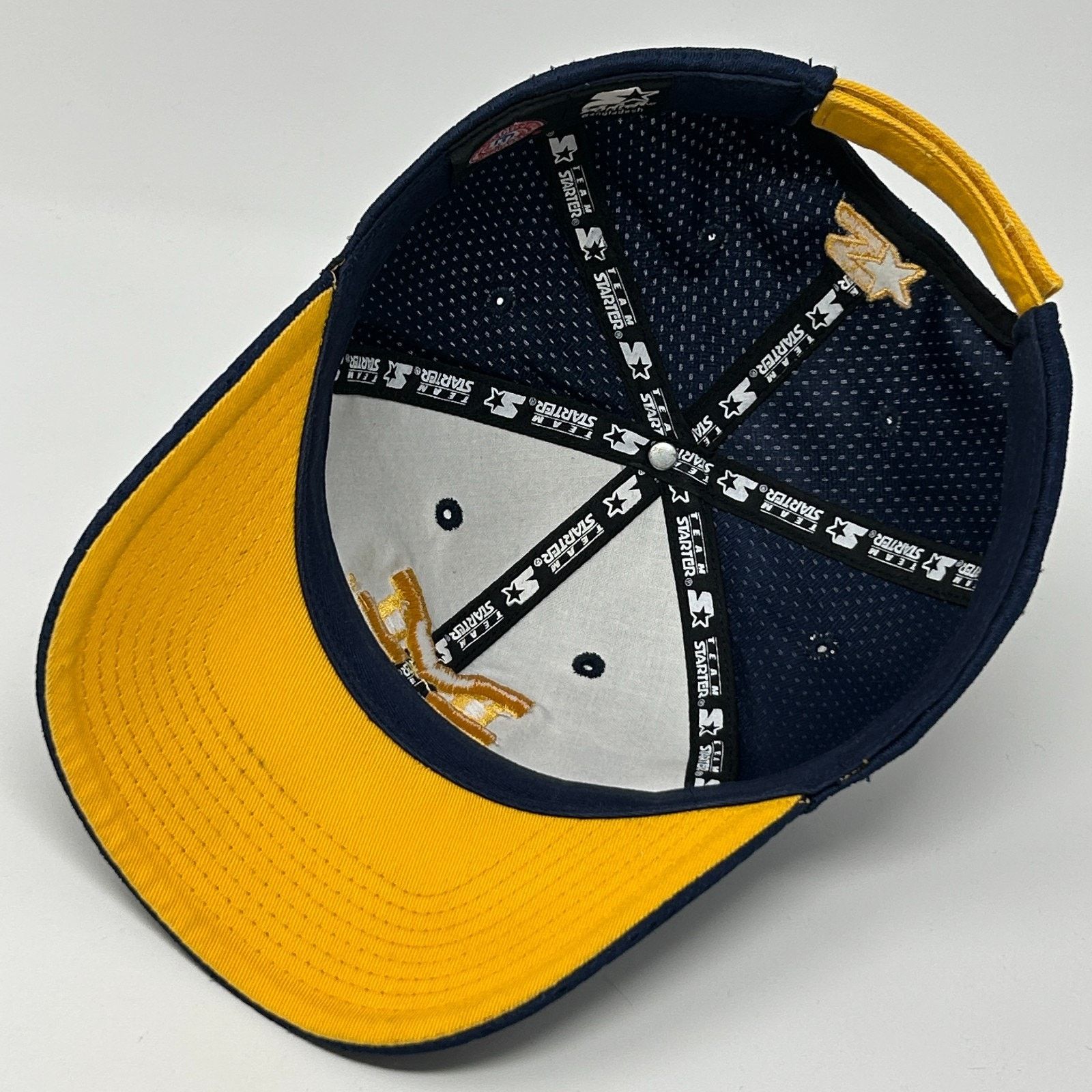 Starter Michigan Wolverines Hat Cap University Starter Strapback Size ONE SIZE - 4 Thumbnail