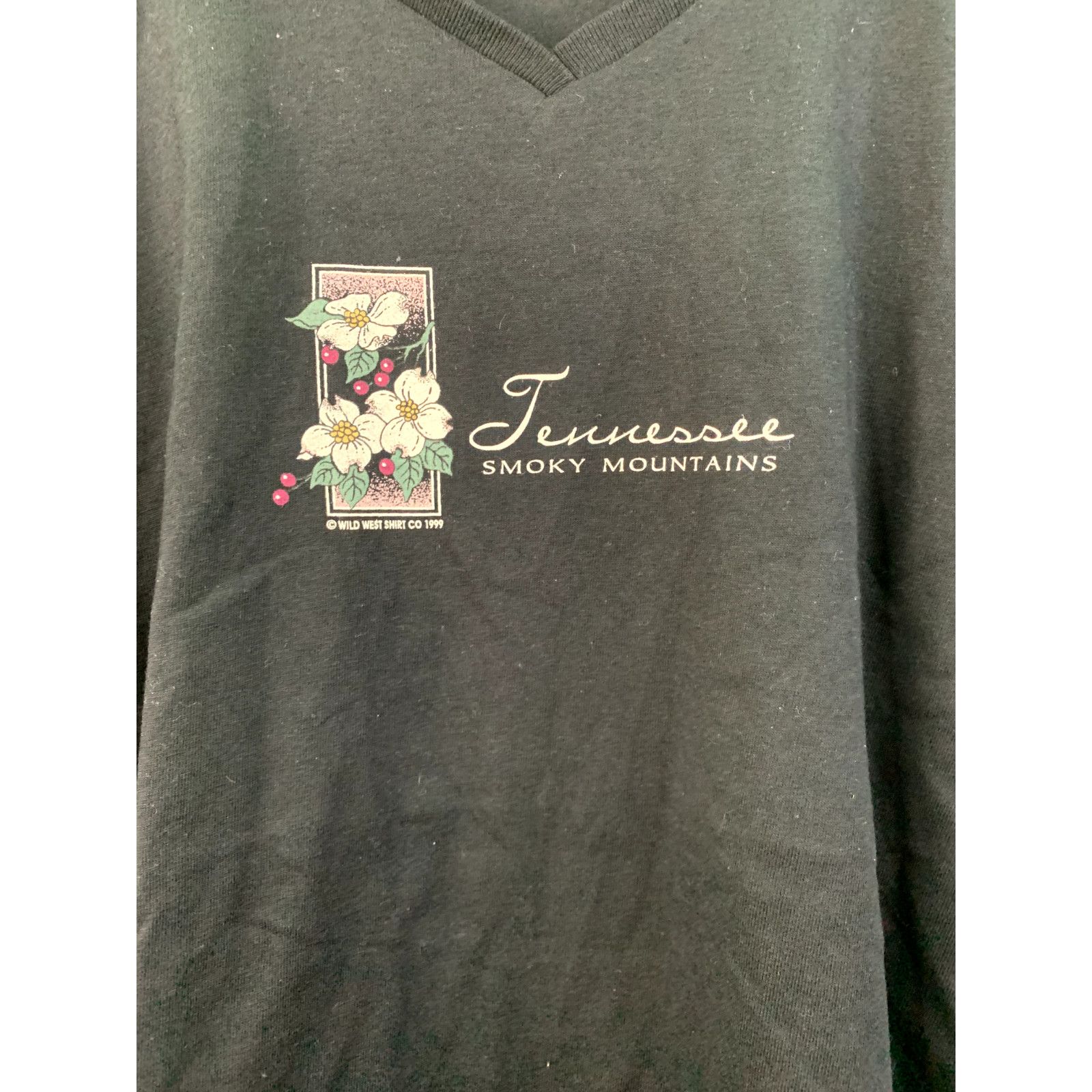 Anvil Vintage Womens Tennessee Smoky Shirt Anvil T-shirt 1999 VTG Size L / US 10 / IT 46 - 2 Thumbnail