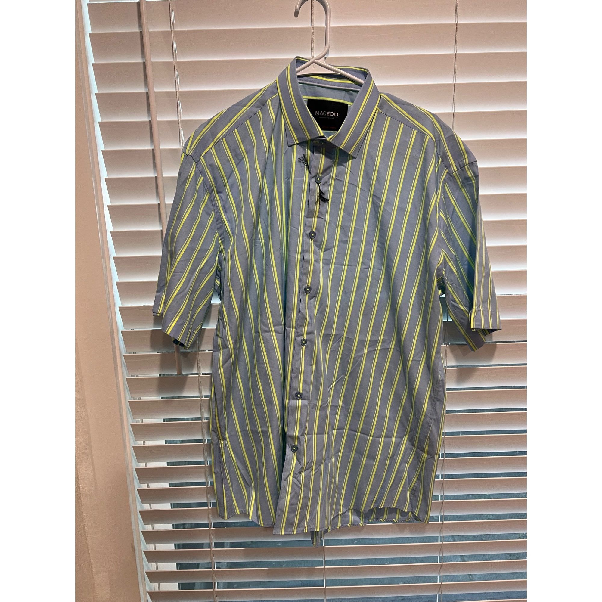 Maceoo Maceoo Short Sleeve Button Up Shirt - Size XL Size US XL / EU 56 / 4 - 1 Thumbnail