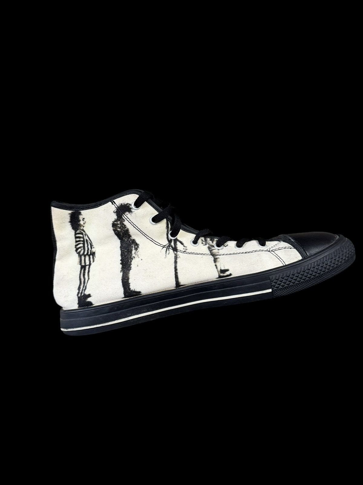 Vintage Jack Skellington Edward Scissorhands shoes gothic horror emo Size US 12 / EU 45 - 3 Thumbnail