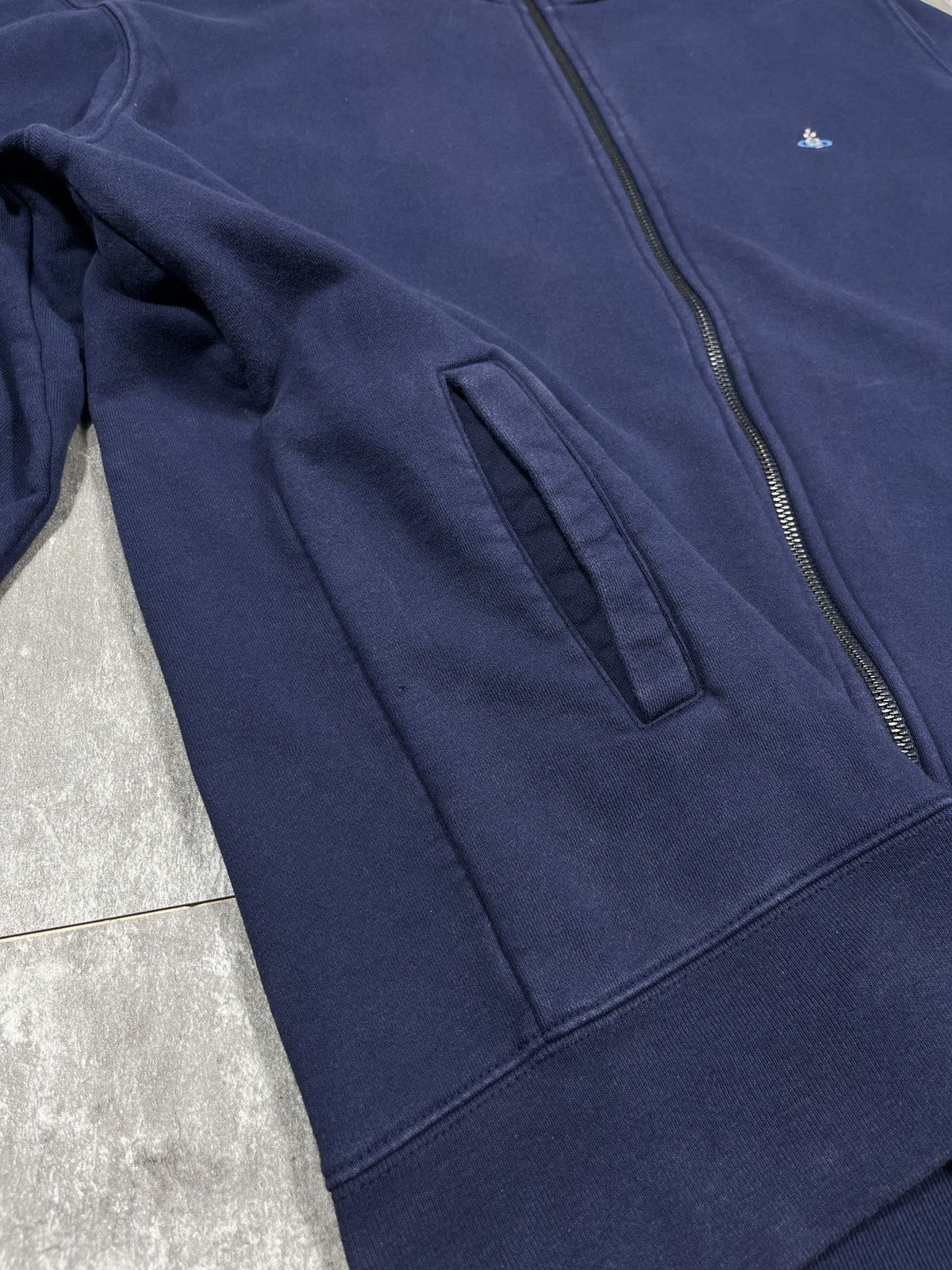 Vivienne Westwood Vivienne Westwood Zip Up Hoodie Designer Hype Rare Orb Logo Size US XL / EU 56 / 4 - 6 Thumbnail