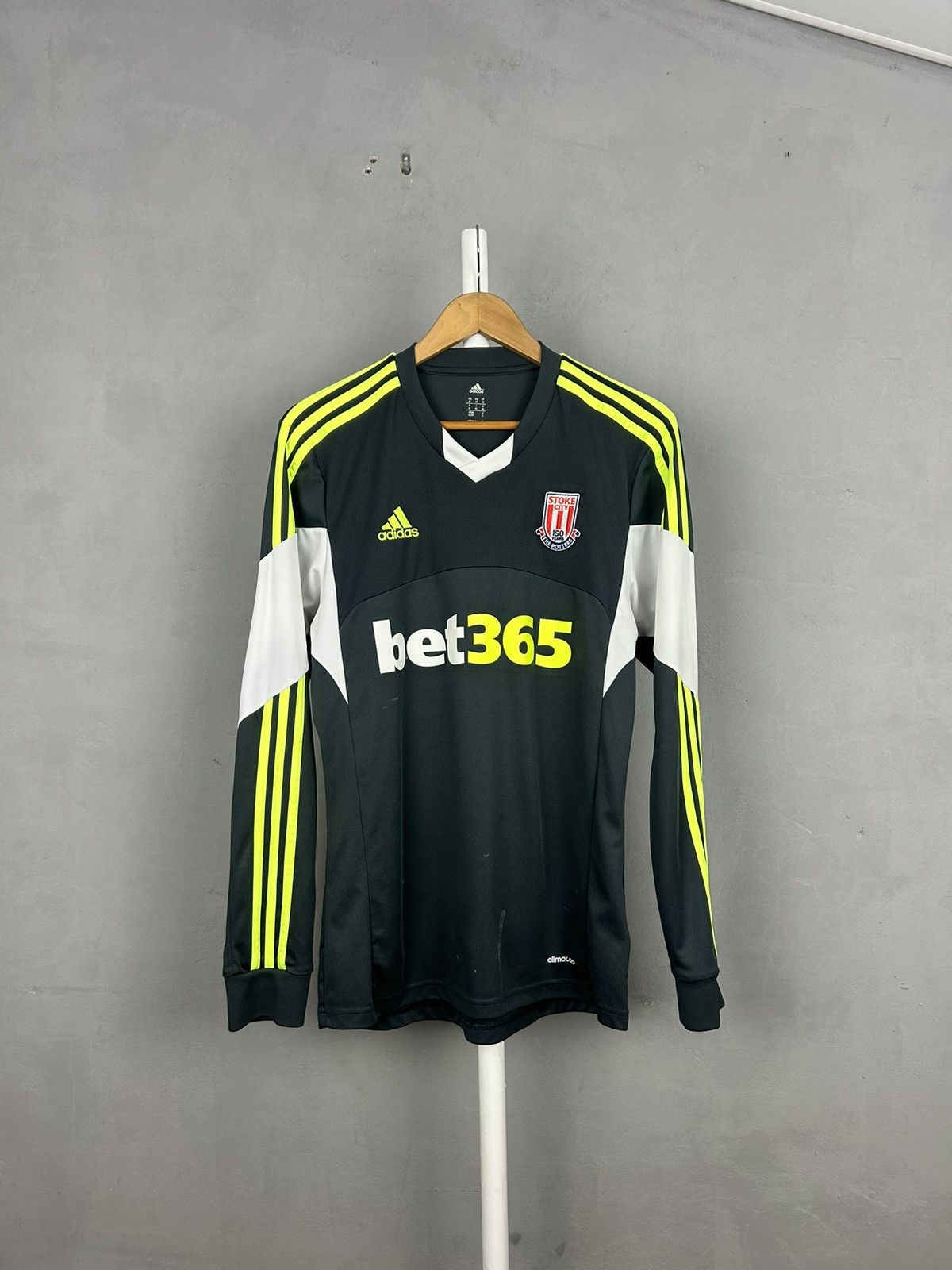 Adidas Adidas Stoke City 2013/14 Away Football Long Sleeve Jersey Size US M / EU 48-50 / 2 - 1 Thumbnail