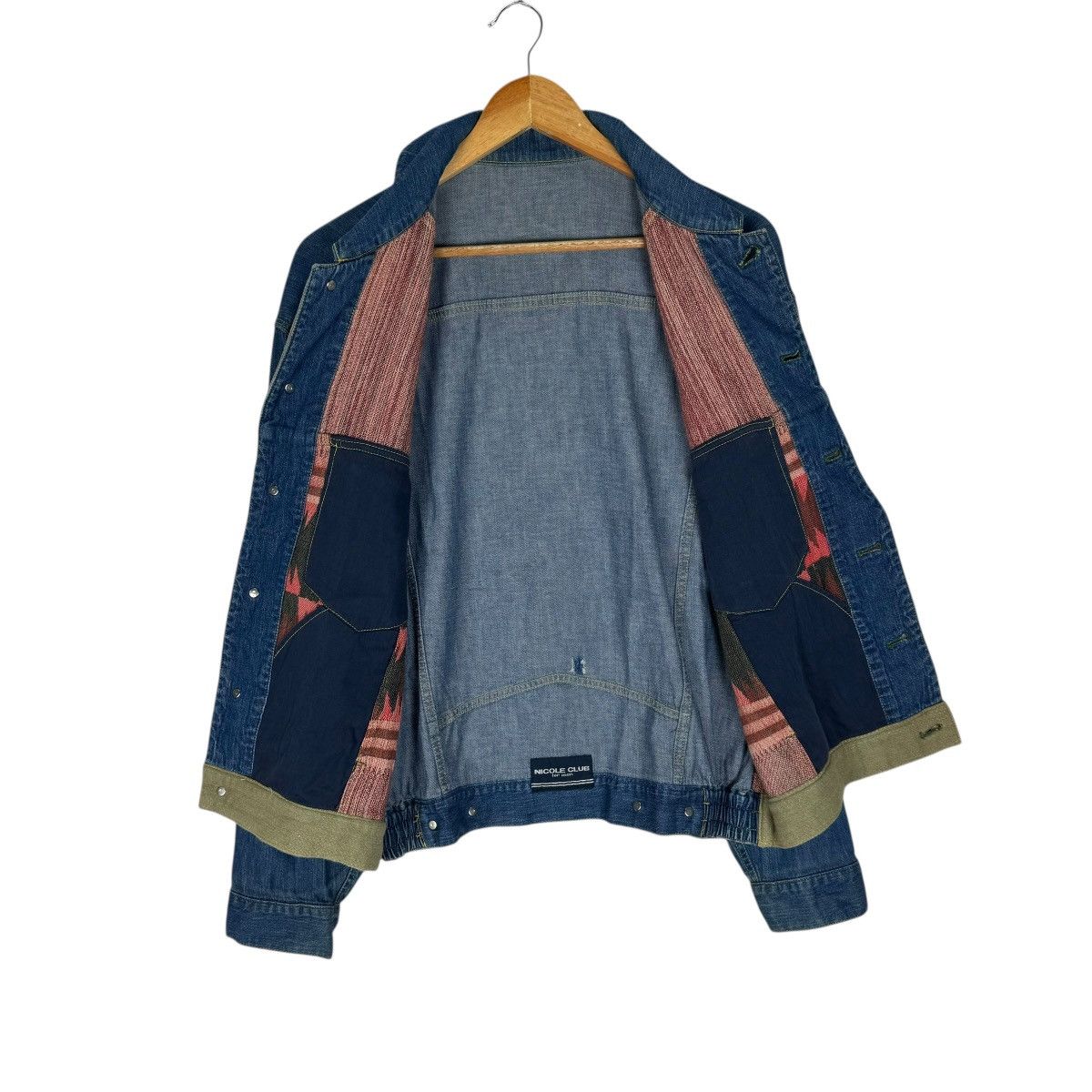 Nicole Club ☀️NICOLE CLUB FOR MEN NATIVE DENIM TYPE 3 JACKET Size US M / EU 48-50 / 2 - 9 Thumbnail