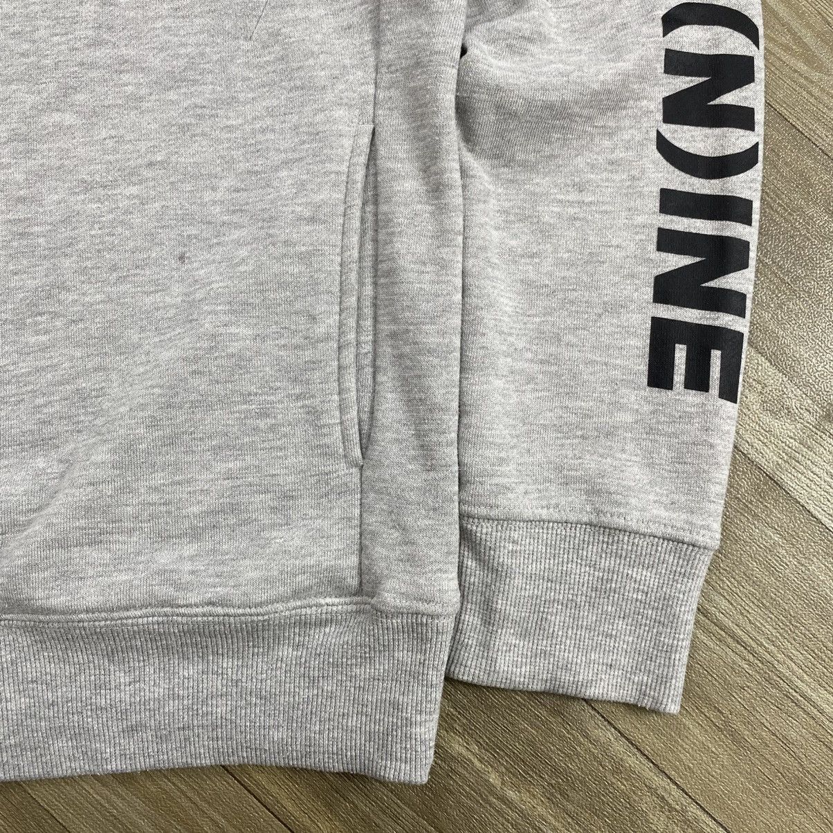 Number (N)ine 2000s Number (N)ine Spell Out Logo Pocket Sweatshirt Grey Size US M / EU 48-50 / 2 - 7 Thumbnail