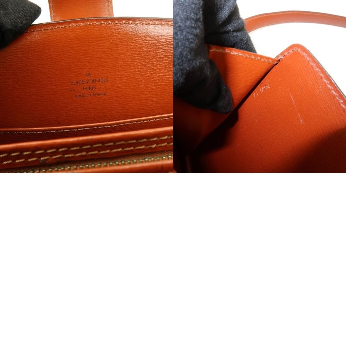 Louis Vuitton Louis Vuitton Epi Capucines Shoulder Bag Brown Size ONE SIZE - 8 Thumbnail