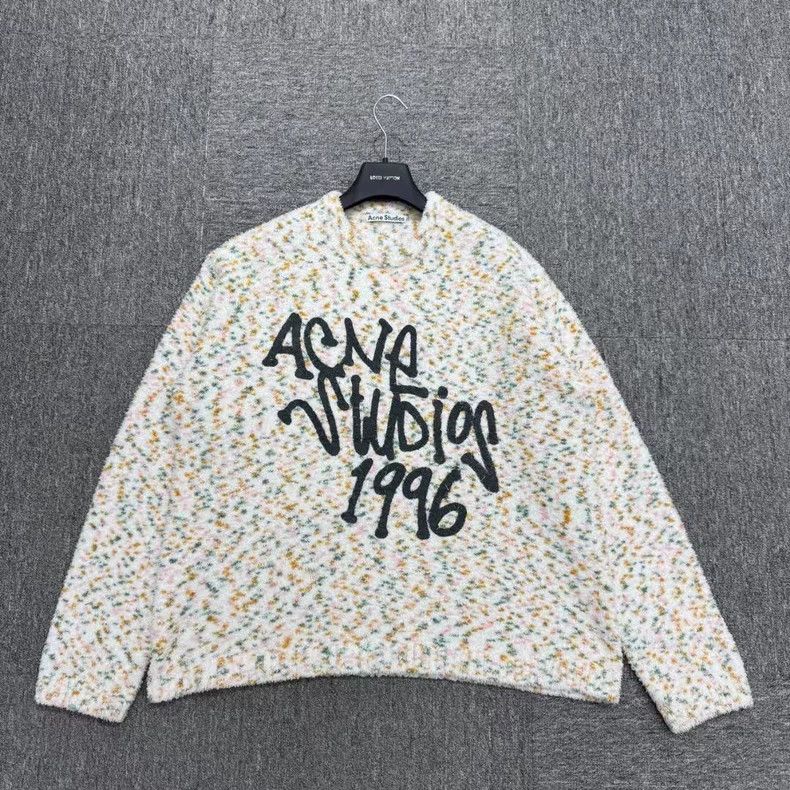 Acne Studios acne studios Spray-printed rainbow sweater 2504-Nextarrow Size US S / EU 44-46 / 1 - 1 Thumbnail