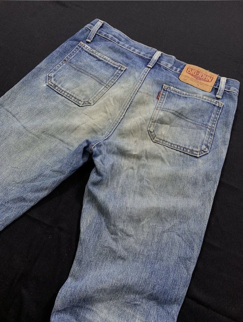 Big John Big Jhon Distressed Japan Super Denim Pants Size US 31 - 4 Thumbnail