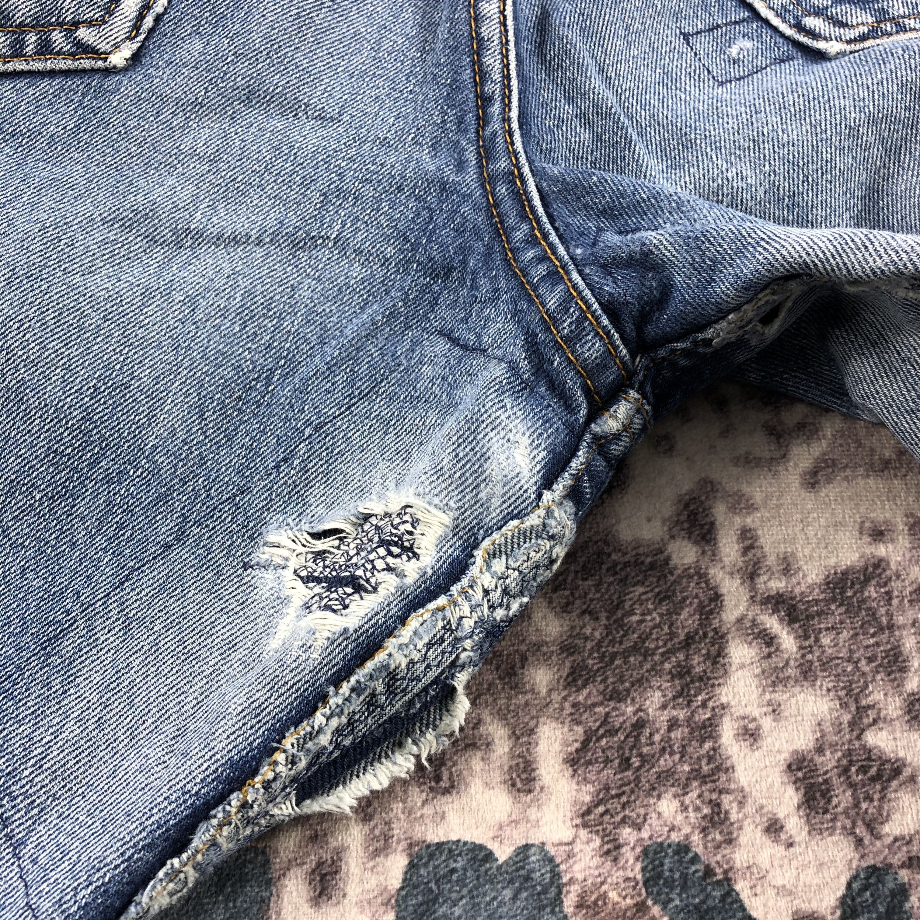 Levi's × Vintage Vintage 90s Blue Wash Levis 753 Jeans-JM2576 Size US 32 / EU 48 - 6 Thumbnail