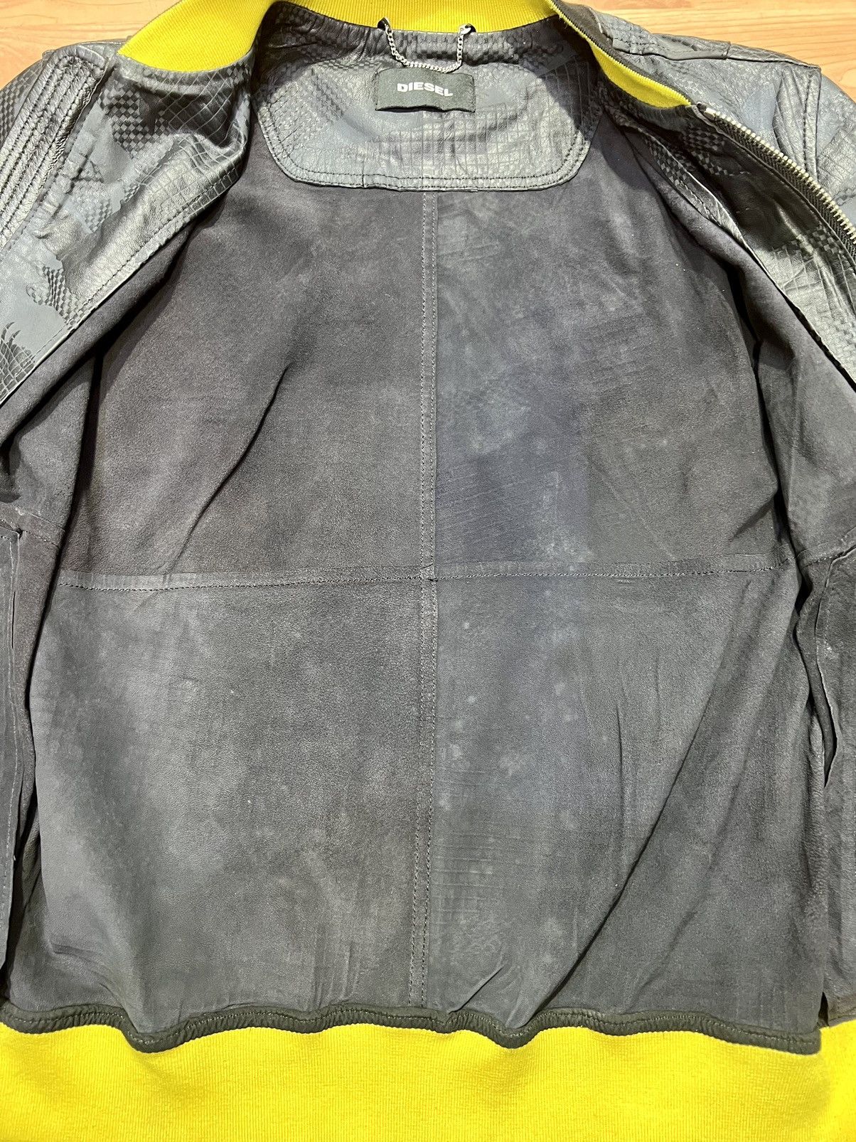 Diesel Diesel L-PARKER Leather jacket Size US L / EU 52-54 / 3 - 3 Thumbnail