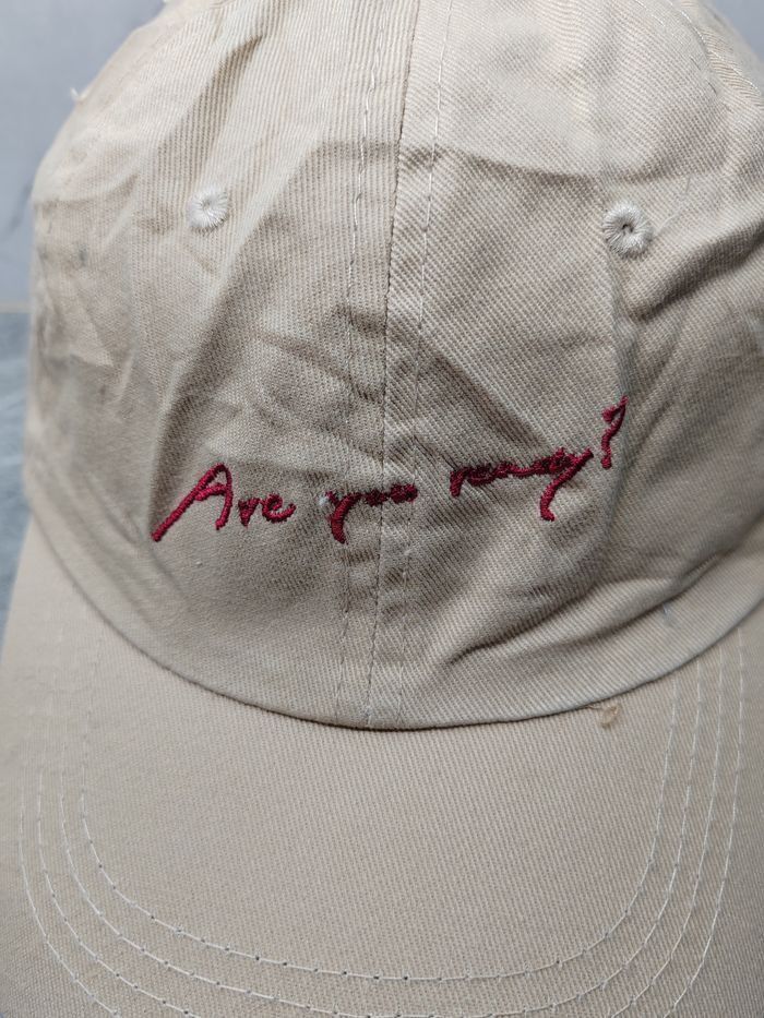 Japanese Brand Are You Ready Cap Hat Size ONE SIZE - 3 Thumbnail