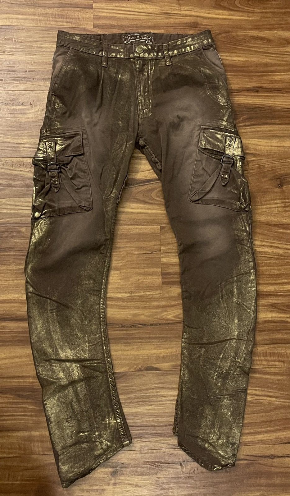 Image of Robins Jeans Classic Predator Cargos in Brown, Men's (Size 30)