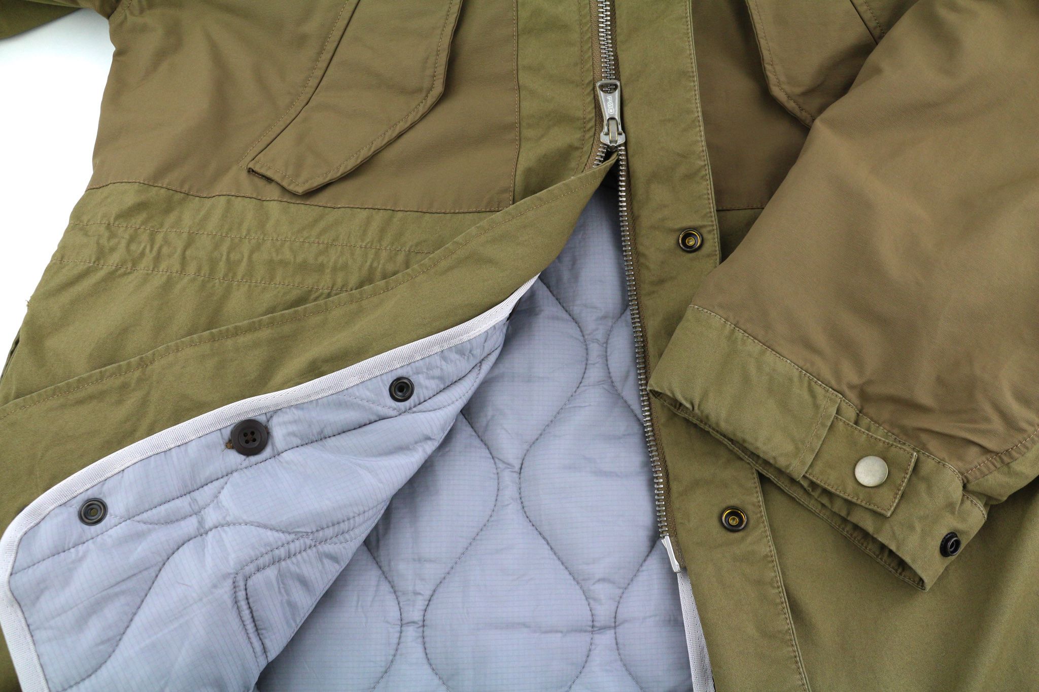 Diesel W-MILES M Brown Removable Lining Hooded Jacket 40045 Size US M / EU 48-50 / 2 - 7 Thumbnail