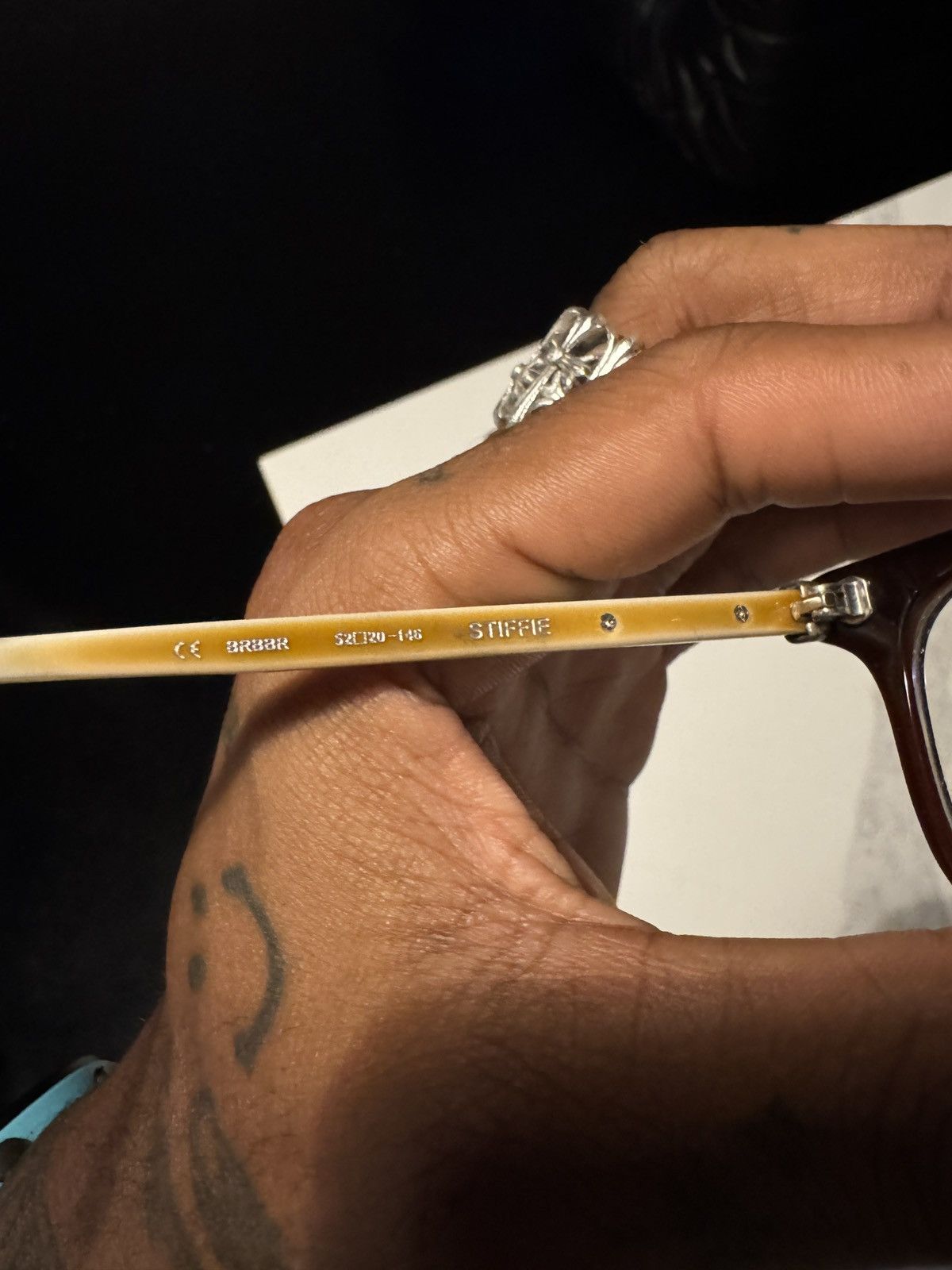 Chrome Hearts Chrome Hearts STIFFIE Frame Size ONE SIZE - 5 Thumbnail