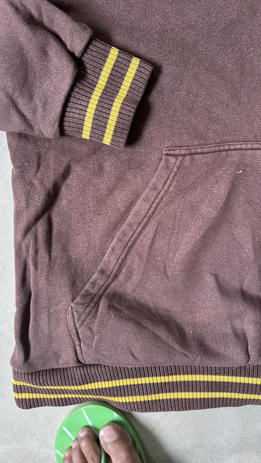 Brooklyn Industries VINTAGE BROOKLYN INDUSTRIES SPELLOUT HOODIE Size US L / EU 52-54 / 3 - 3 Thumbnail