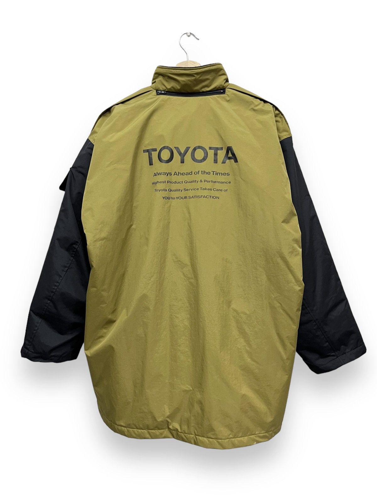 Vintage 🔥TRD TOM’S🔥Vtg 90’s TOYOTA TECNO JAPAN Quitted Lined Parka Size US L / EU 52-54 / 3 - 4 Thumbnail