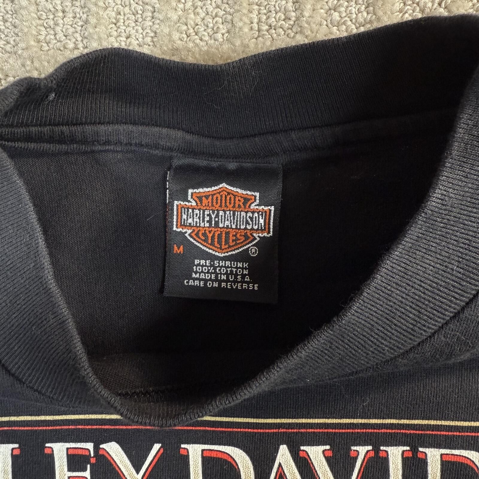 Harley Davidson Vintage 1997 Harley Davidson 95th Anniversary USA T Shirt M Size US M / EU 48-50 / 2 - 3 Thumbnail