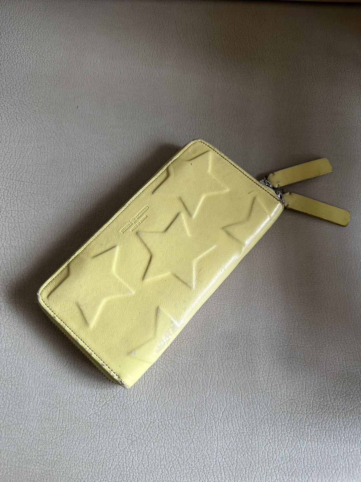 Maison MIHARA YASUHIRO Miharayasuhiro Star Embossed Leather Wallet Size ONE SIZE - 3 Thumbnail