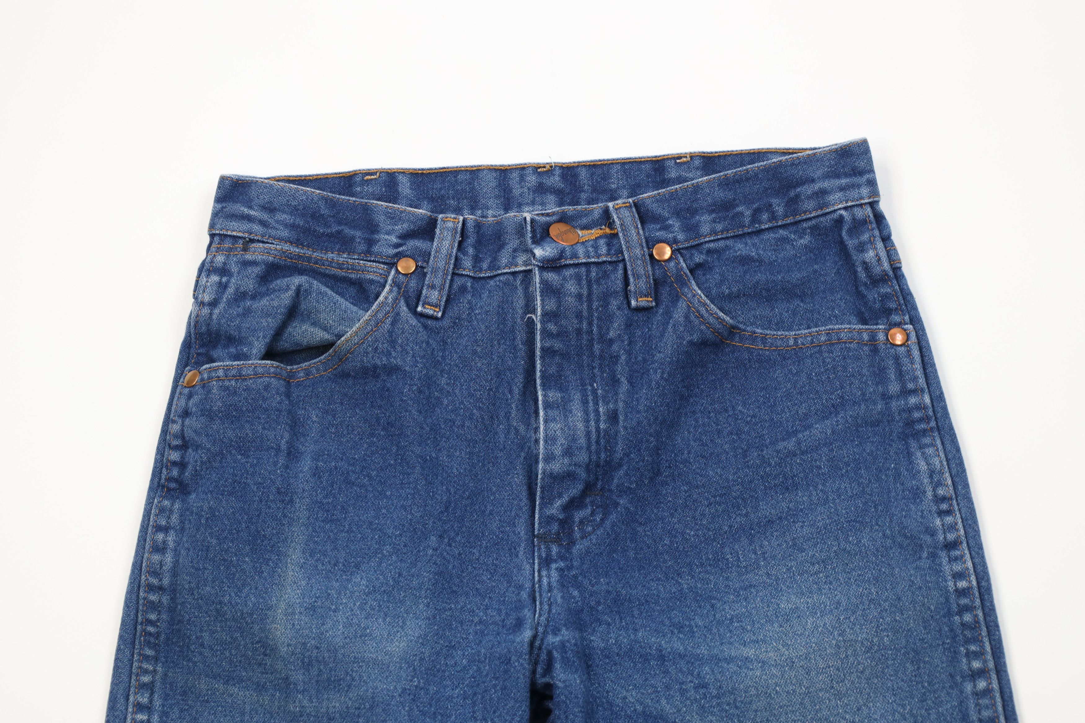Wrangler Vintage 90s Wrangler Western Cowboy Straight Leg Jeans Size US 28 / EU 44 - 2 Thumbnail