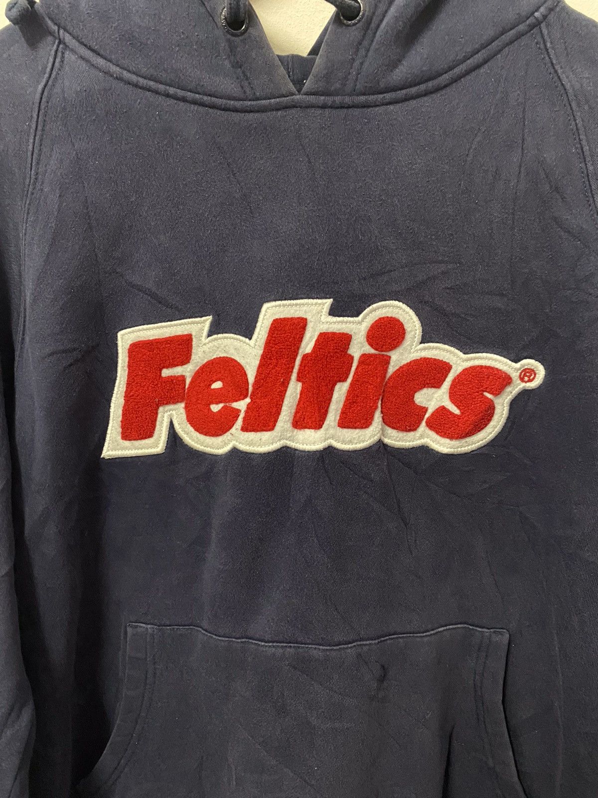 Japanese Brand Feltics Japanese Brand Sweatshirt Hoodie Size US L / EU 52-54 / 3 - 3 Thumbnail