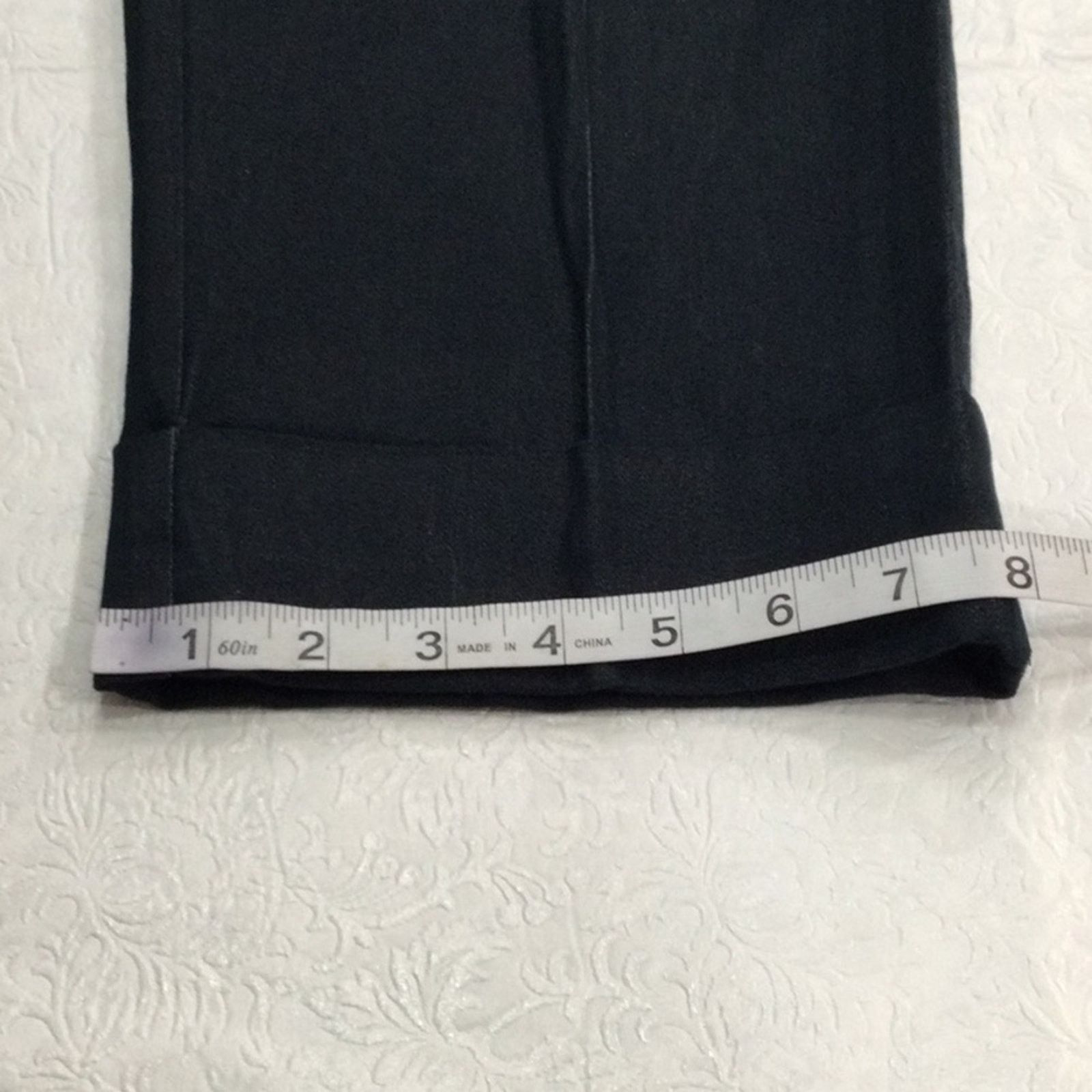 Mossimo Mossimo Stretch Fit 4 Navy Cuffed Mid Rise Dress Pant 18 Size 40" / US 18 - 13 Thumbnail